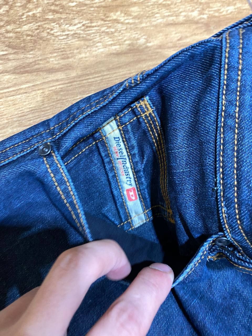 Diesel DIESEL KROOLEY Men’s Straight Fit Denim Jeans Everyday Wear Size US 34 / EU 50 - 9 Thumbnail
