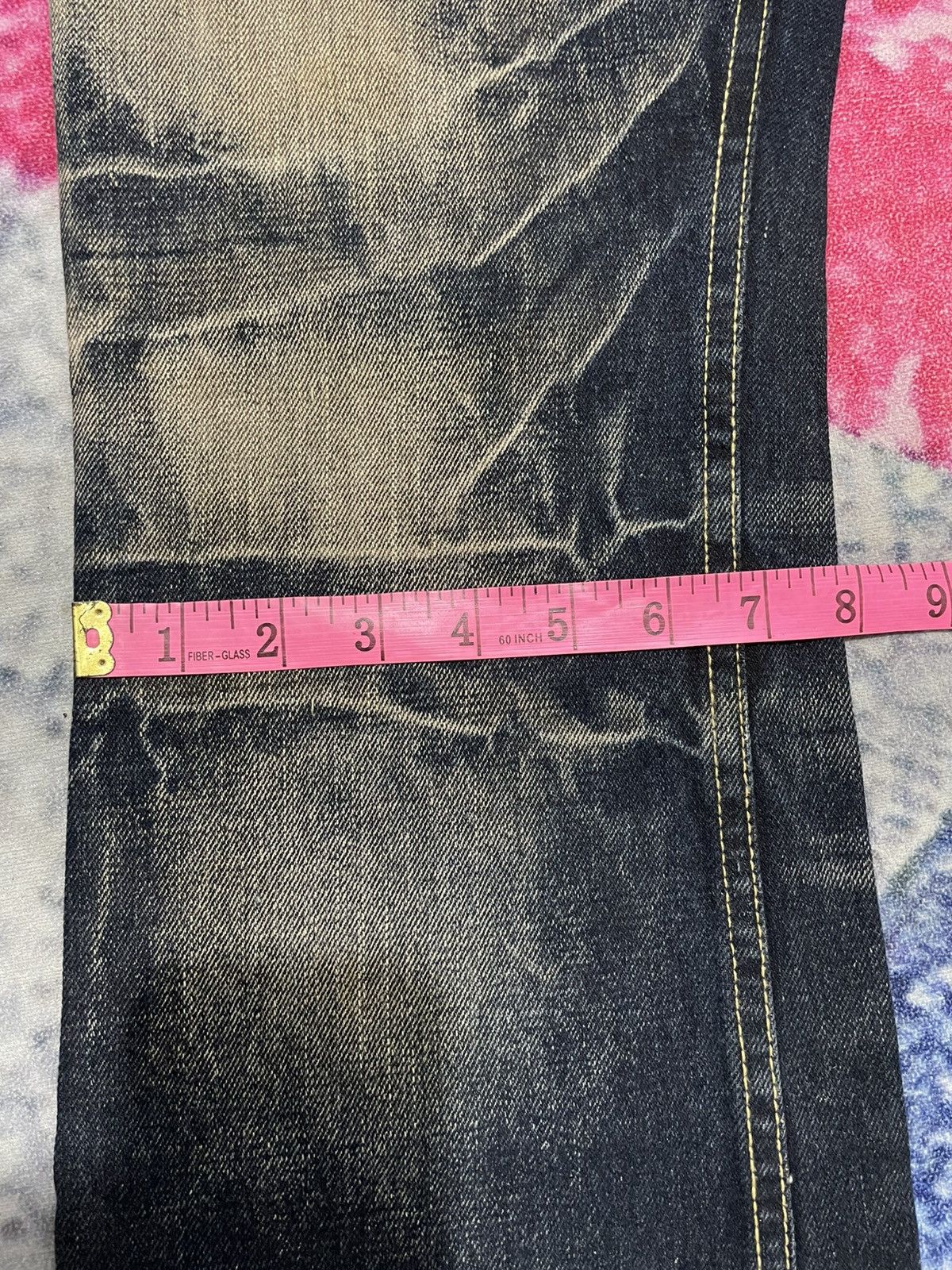 semanticdesign Semantic Design Punk Style Flare Denim Pants Size US 34 / EU 50 - 19 Thumbnail
