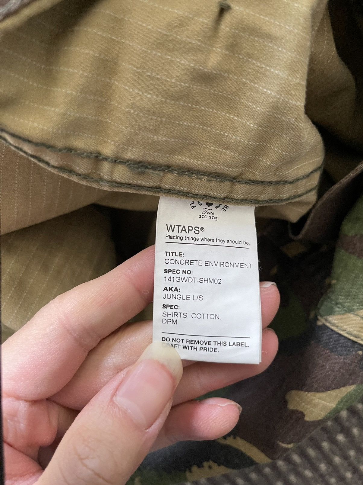 Wtaps 14SS Camo Jungle Shirt Size US M / EU 48-50 / 2 - 4 Thumbnail