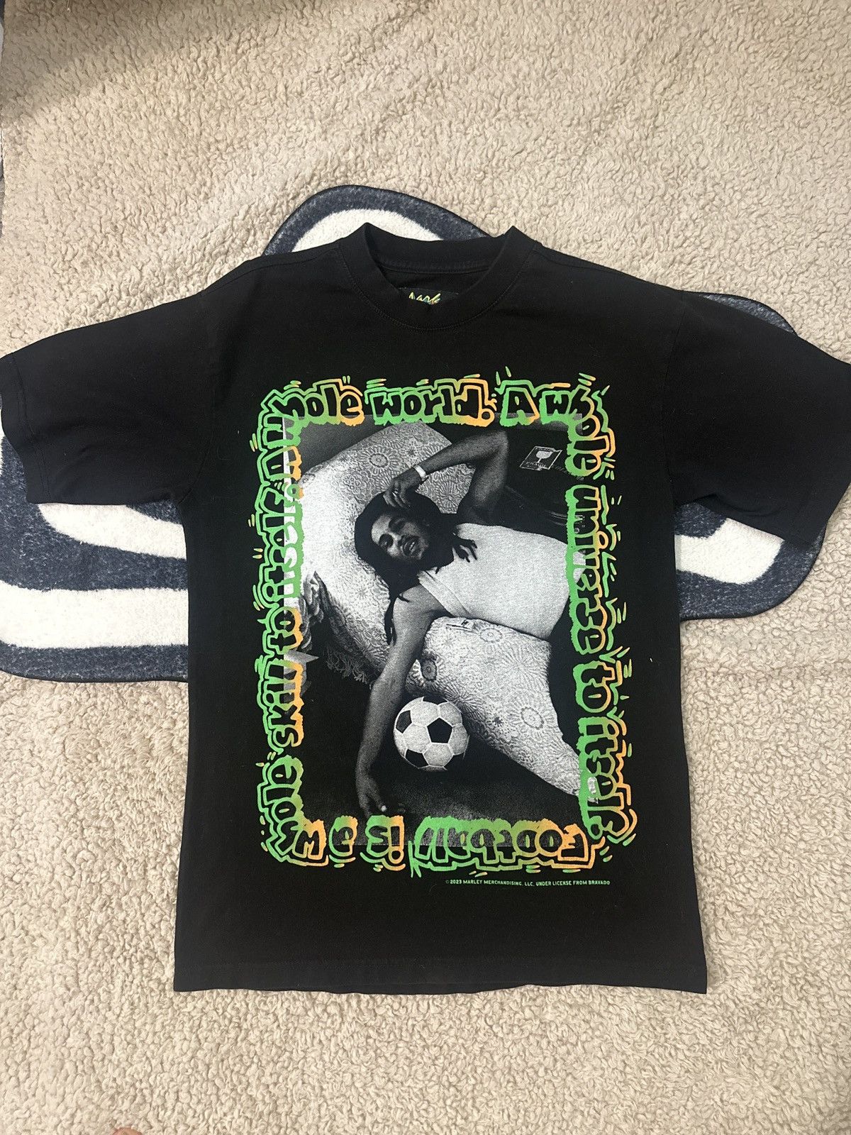 Bob Marley Bob Marley Soccer Tee Size US S / EU 44-46 / 1 - 1 Thumbnail