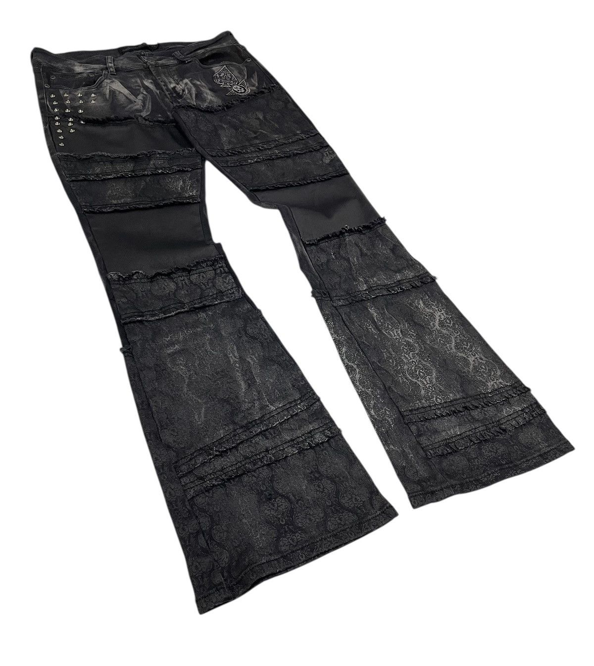 If Six Was Nine Wornstar Nightfall Flare Jeans Hysteric Glamour Style Size US 32 / EU 48 - 2 Thumbnail