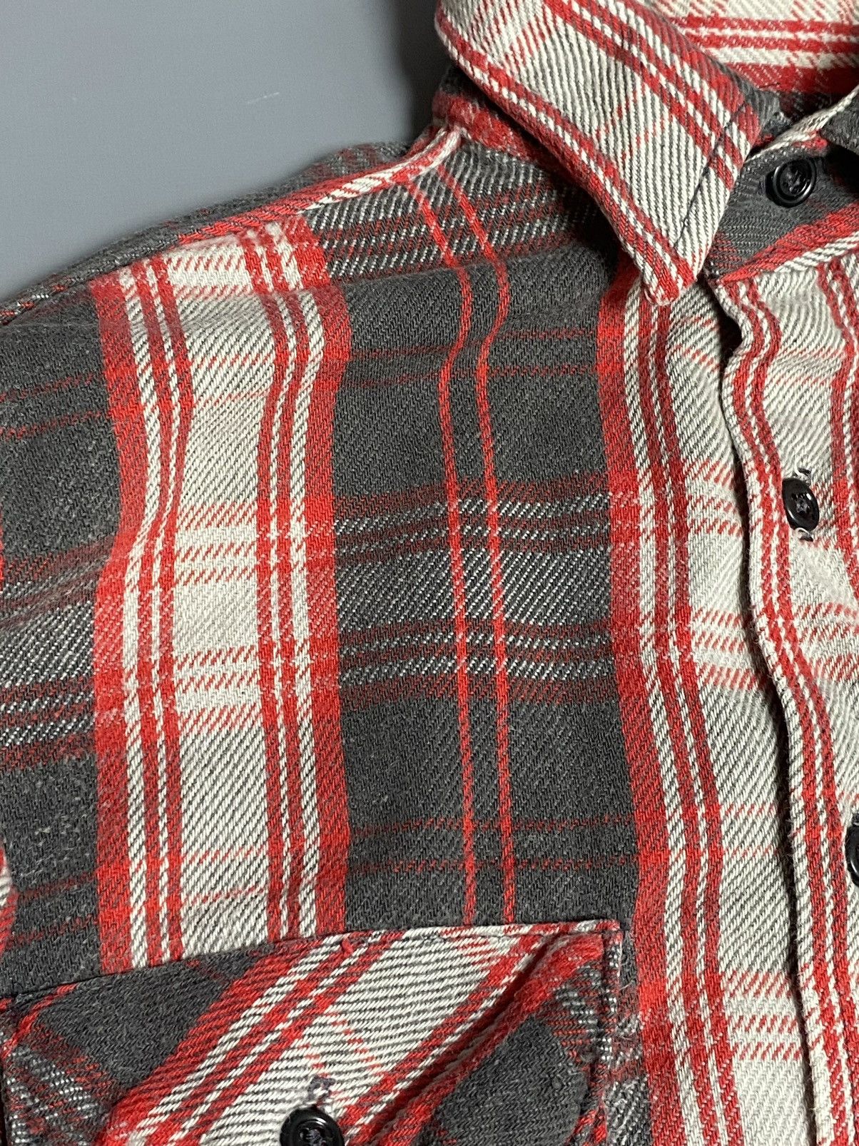 FiveBrother Vintage 70s Five Brother USA Plaid Shirt Long Sleeve Size S Size US S / EU 44-46 / 1 - 3 Thumbnail