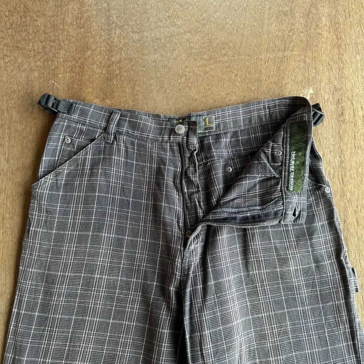 JNCO SICKS 🔥T&C SURF DESIGN CHECK TROUSERS BAGGY CARPENTER PANTS Size US 30 / EU 46 - 10 Thumbnail