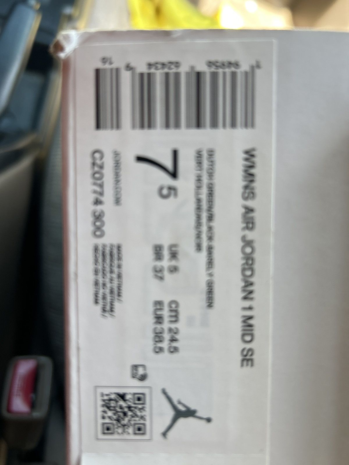 Nike Air Jordan 1 SE Size US 7.5 / IT 37.5 - 3 Thumbnail