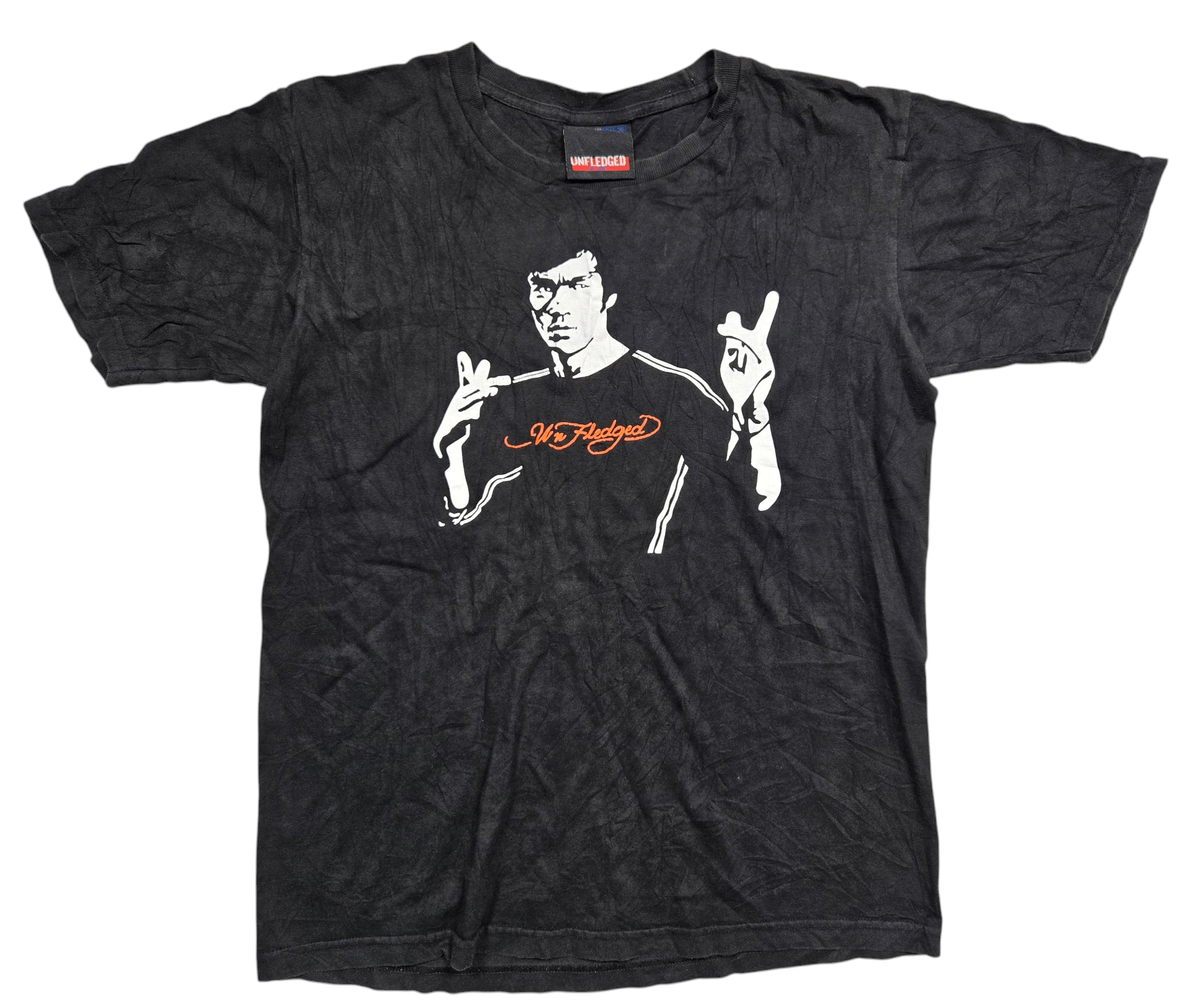 Vintage Vintage 00s Y2K Unfledged Bruce Lee Kung Fu Size US M / EU 48-50 / 2 - 1 Thumbnail