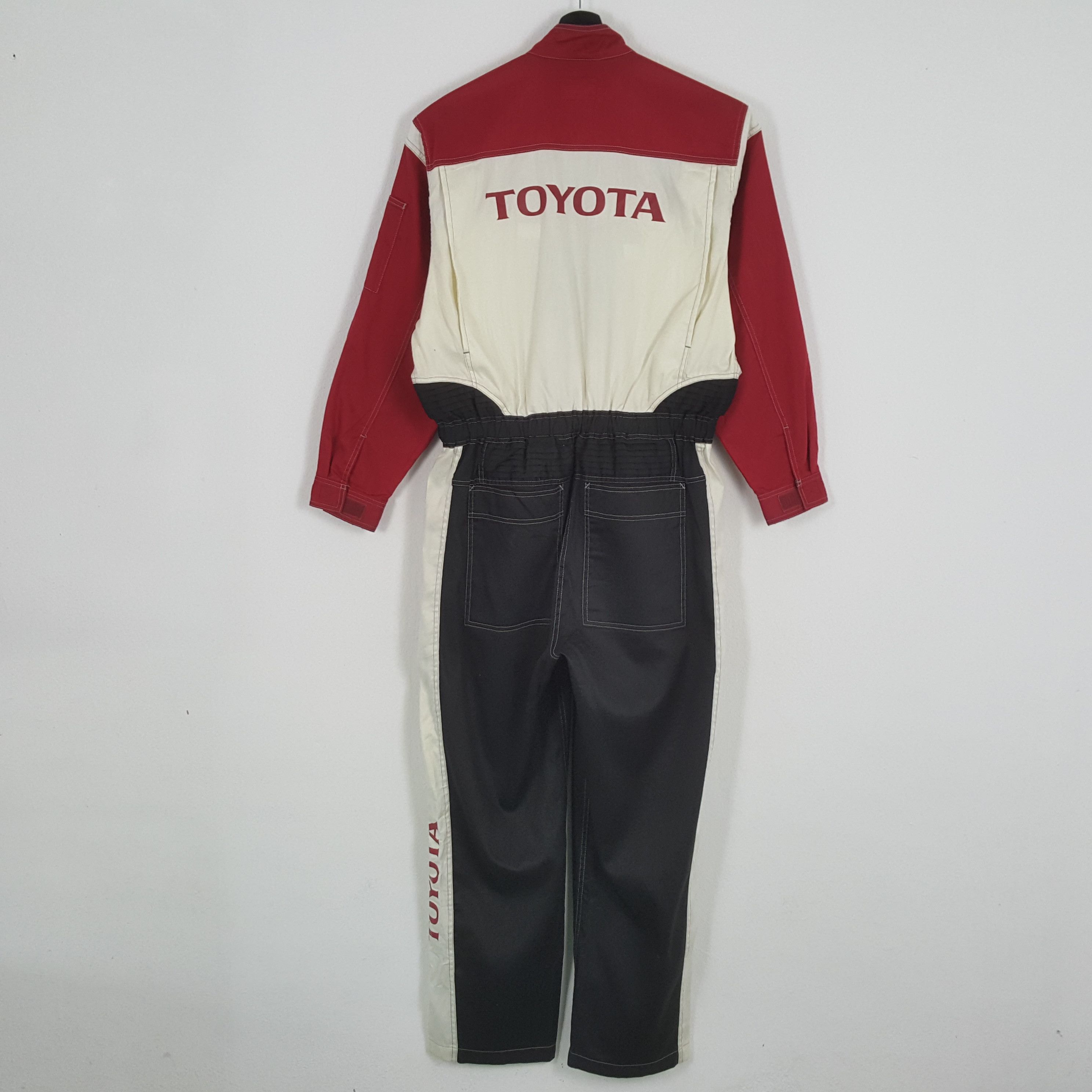 Japanese Brand TOYOTA TECNO Motorsports Racing Coverall Jacket Size US L / EU 52-54 / 3 - 1 Thumbnail