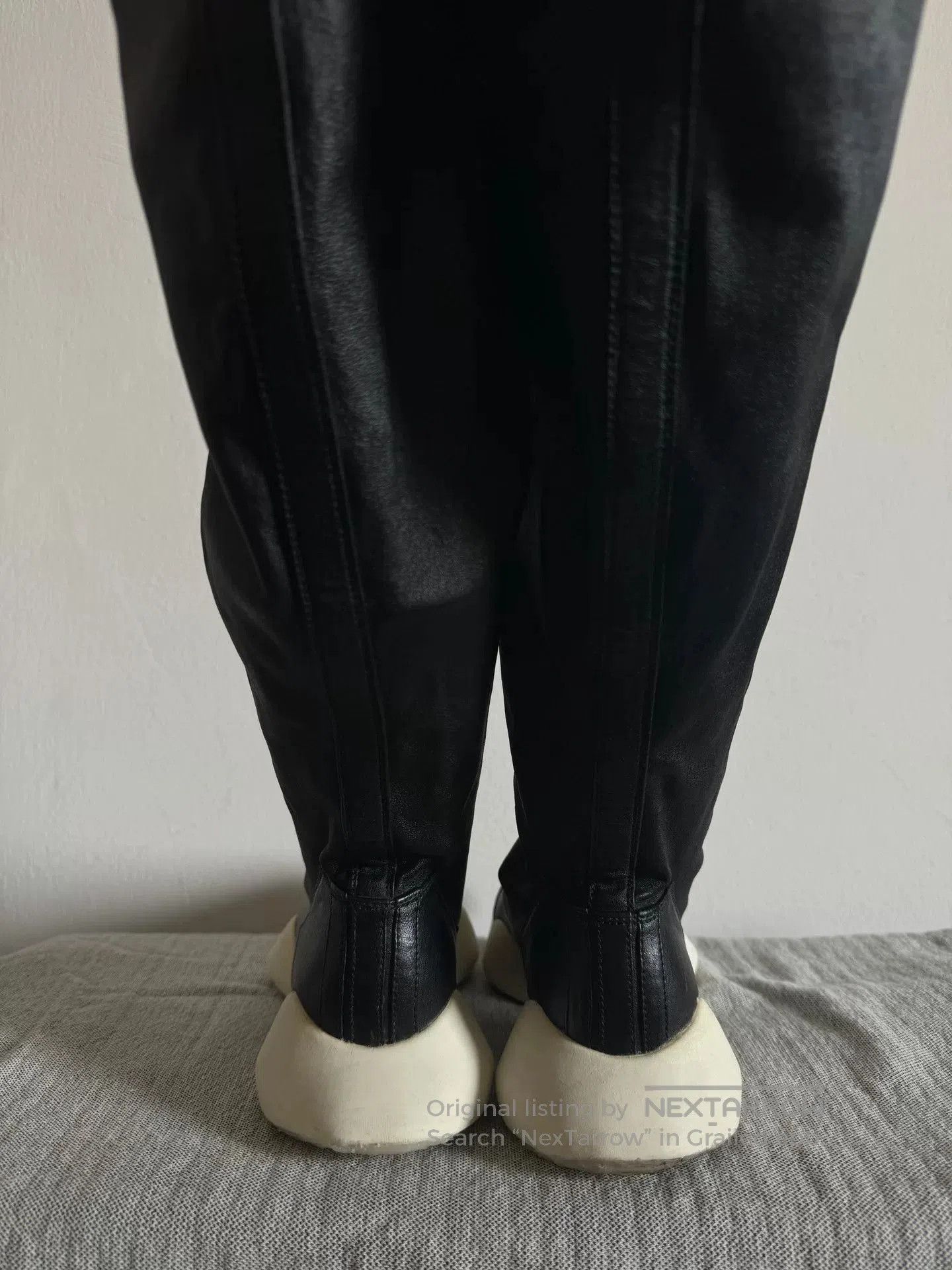 Rick Owens Rick Owens x Adidas High-Top Boots. Size US 7 / EU 40 - 6 Thumbnail