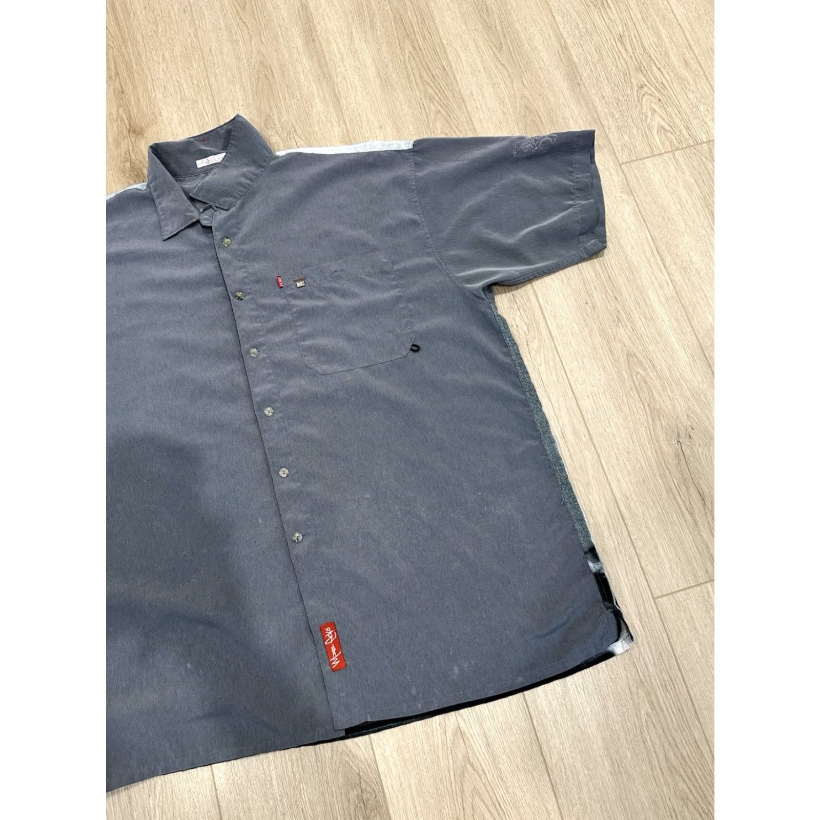 Ecko Unltd. VINTAGE Marc Ecko Unlimited Polyester Men's 2XL Button Shirt Size US XXL / EU 58 / 5 - 5 Thumbnail