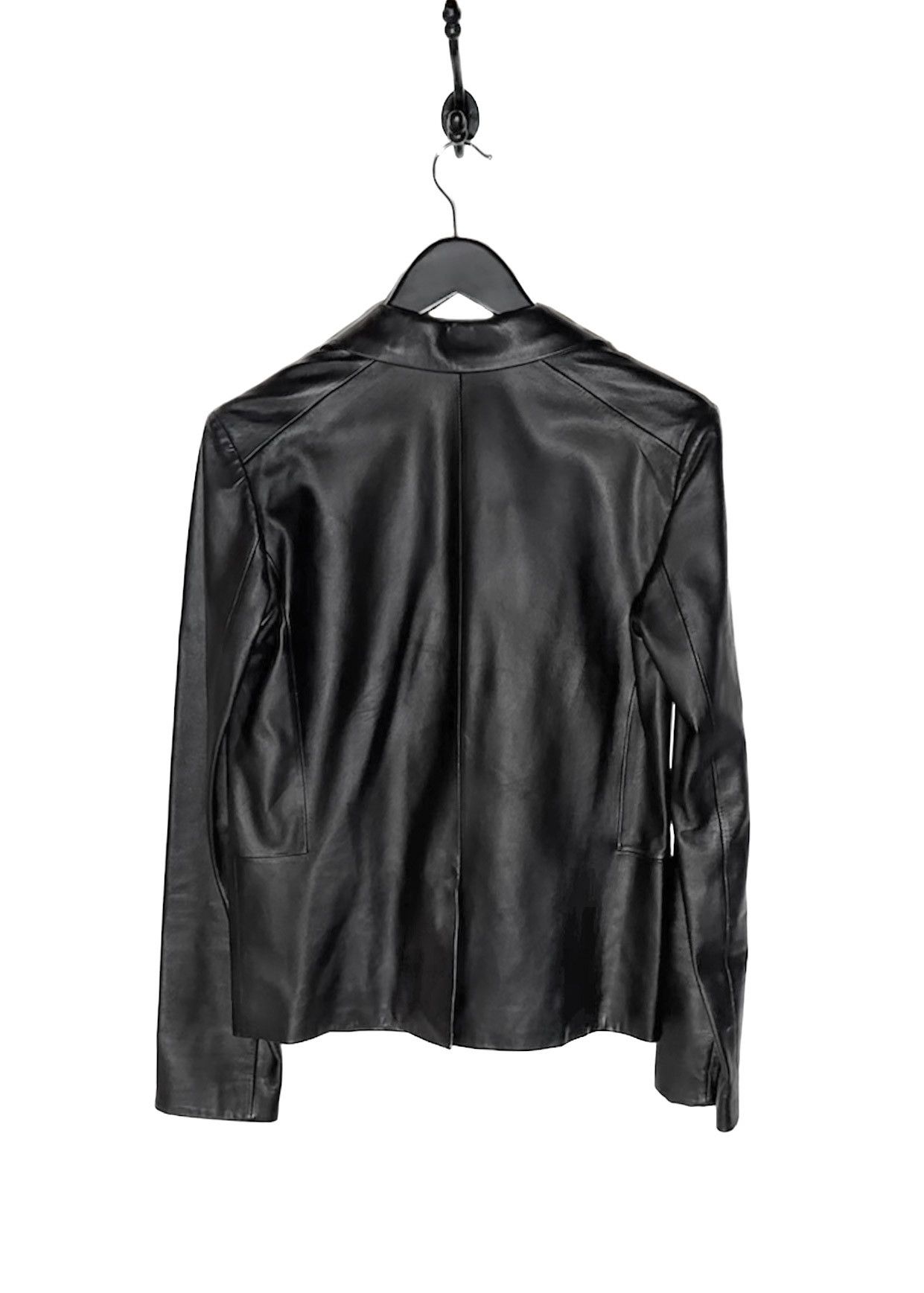 Alexander Wang Alexander Wang Black Leather Blazer Size XS / US 0-2 / IT 36-38 - 4 Thumbnail