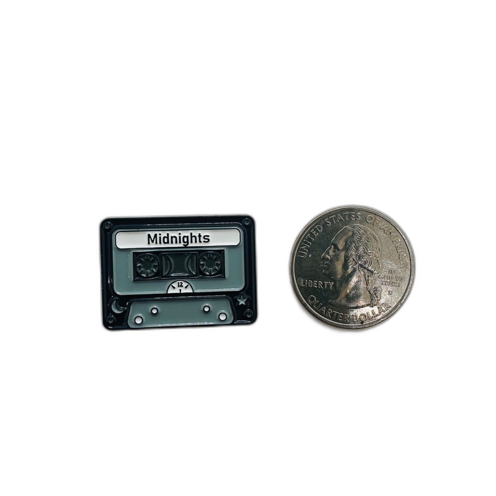 Other Creative Music Tape Metal Pin Brooch Cry Baby Daydream Midni Size ONE SIZE - 3 Thumbnail