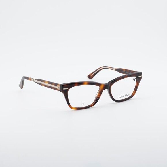 Calvin Klein Calvin Klein CK23512 240 Eyeglasses Havana 52mm Cat Eye Fram Size ONE SIZE - 6 Thumbnail
