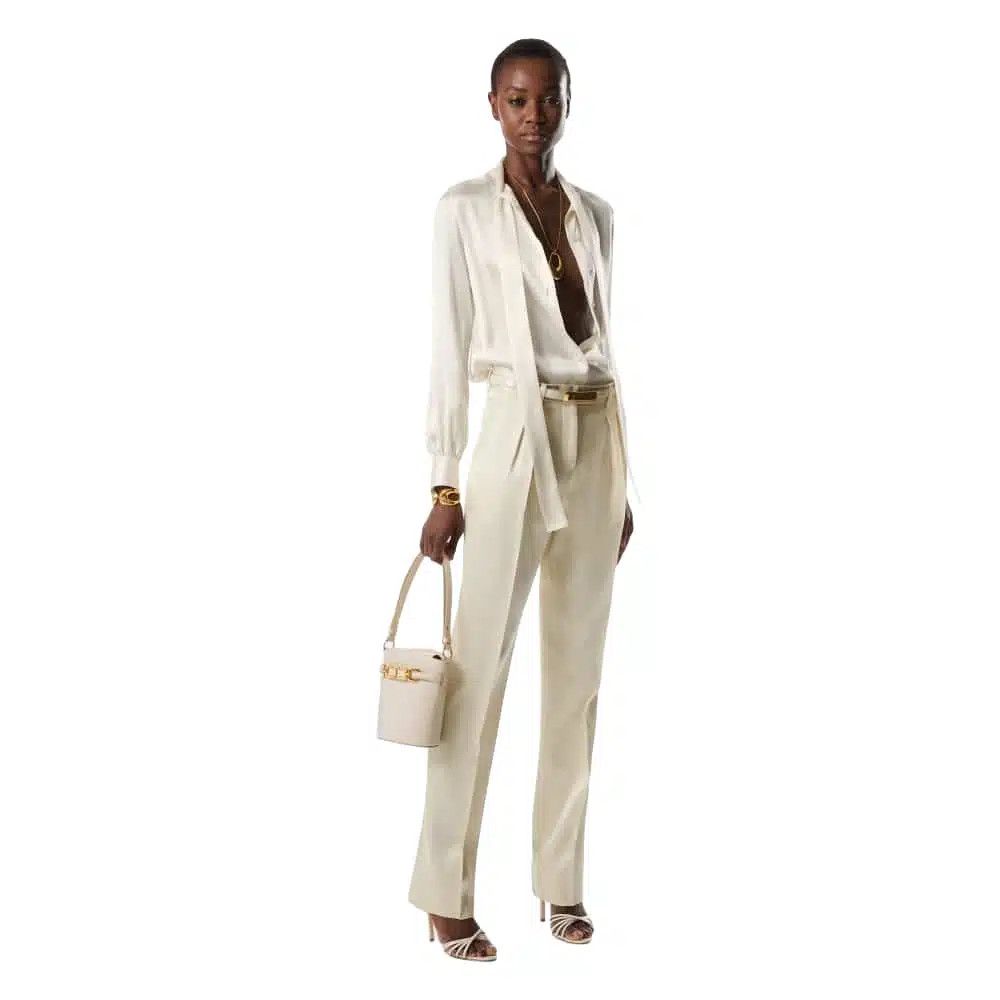 Tom Ford o1loc1c0526 L1817 Size: OS / Small Bucket Bag in Beige Size ONE SIZE - 5 Thumbnail
