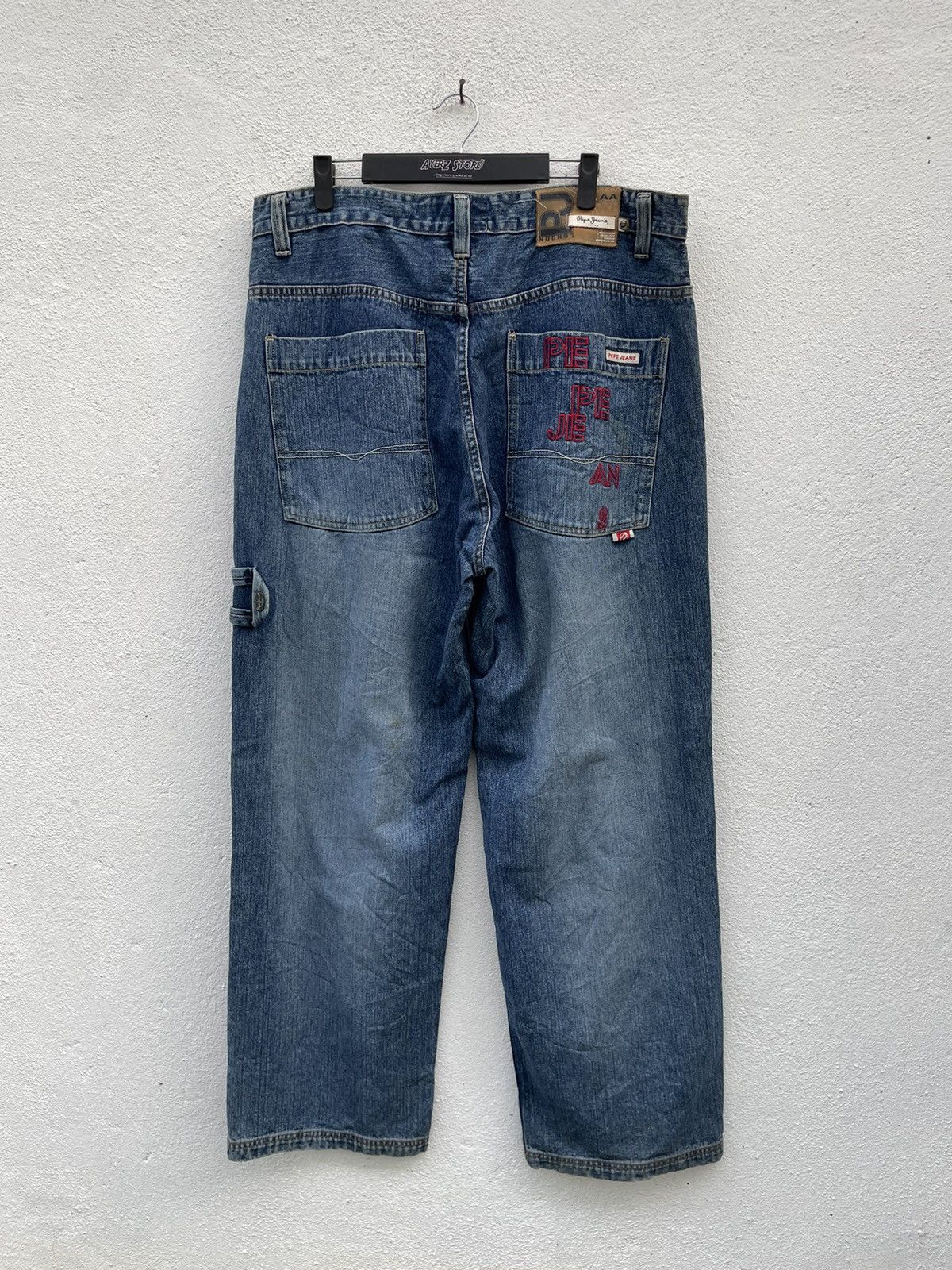 JNCO × Pepe Jeans Vintage PEPE JEANS Baggy Loose Jeans Size US 38 / EU 54 - 11 Thumbnail