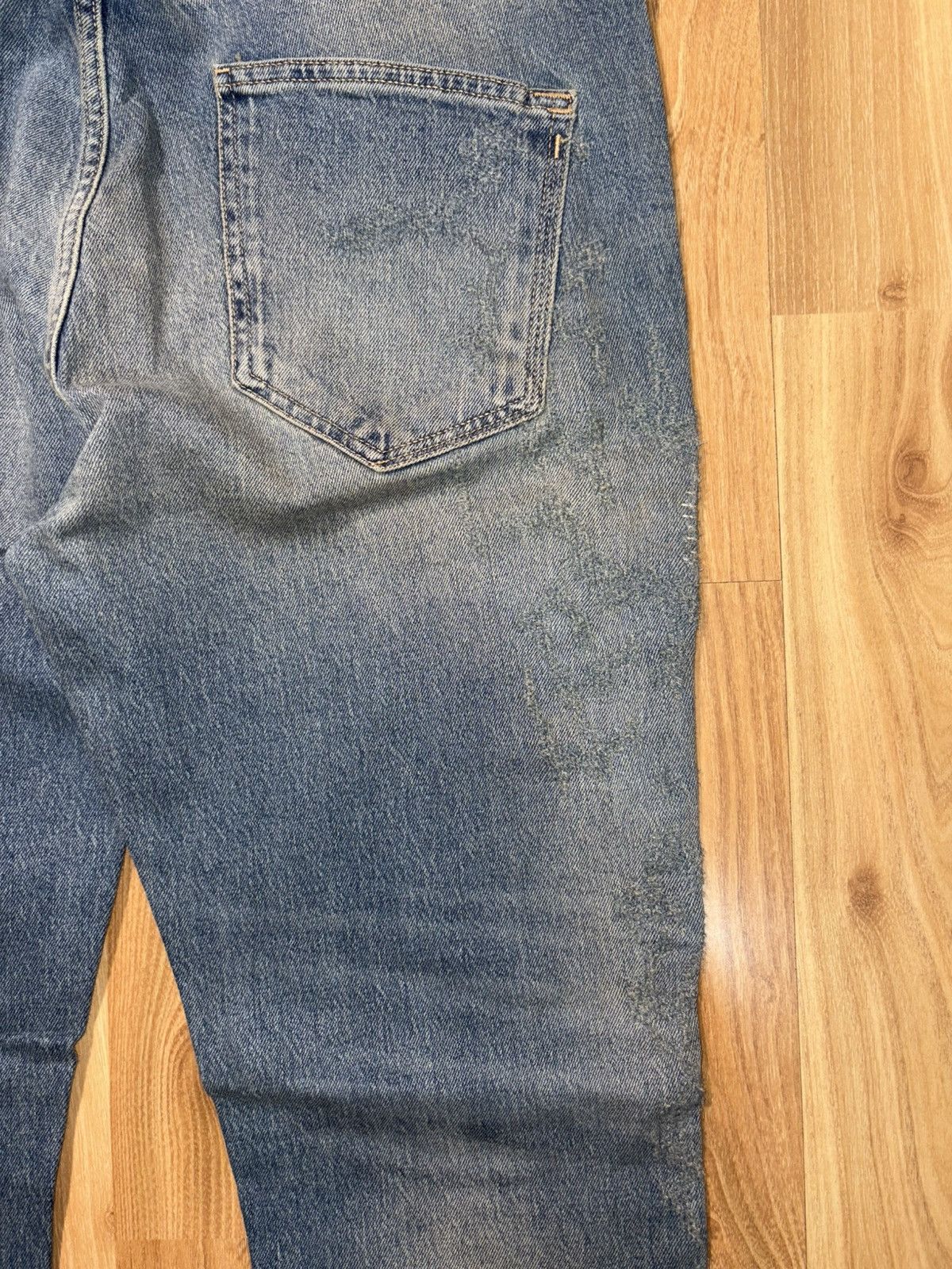 Zara ZARA MAN Denimwear Distressed Slim Jeans - Size 36 (NWT) Size US 36 / EU 52 - 13 Thumbnail