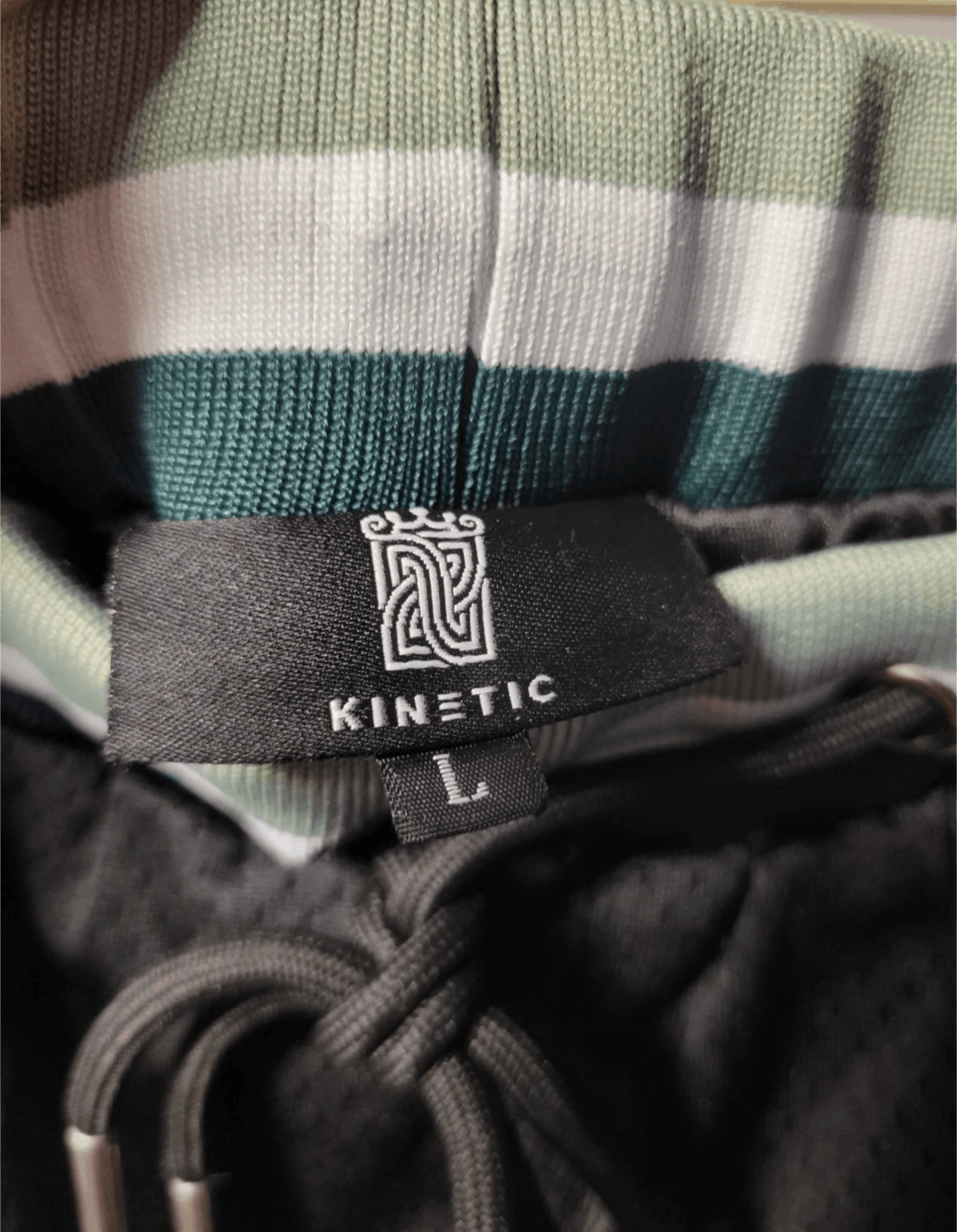 Vintage Kinetic Kings Active Shorts- Black / Green - Size Large Size US 33 - 2 Thumbnail