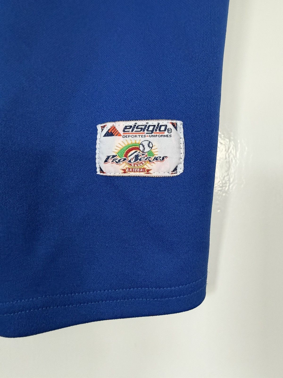 Vintage YAQUIS DE OBREGON BASEBALL JERSEY BLUE ELSIGLO MEXICAN LMP Size US S / EU 44-46 / 1 - 5 Thumbnail