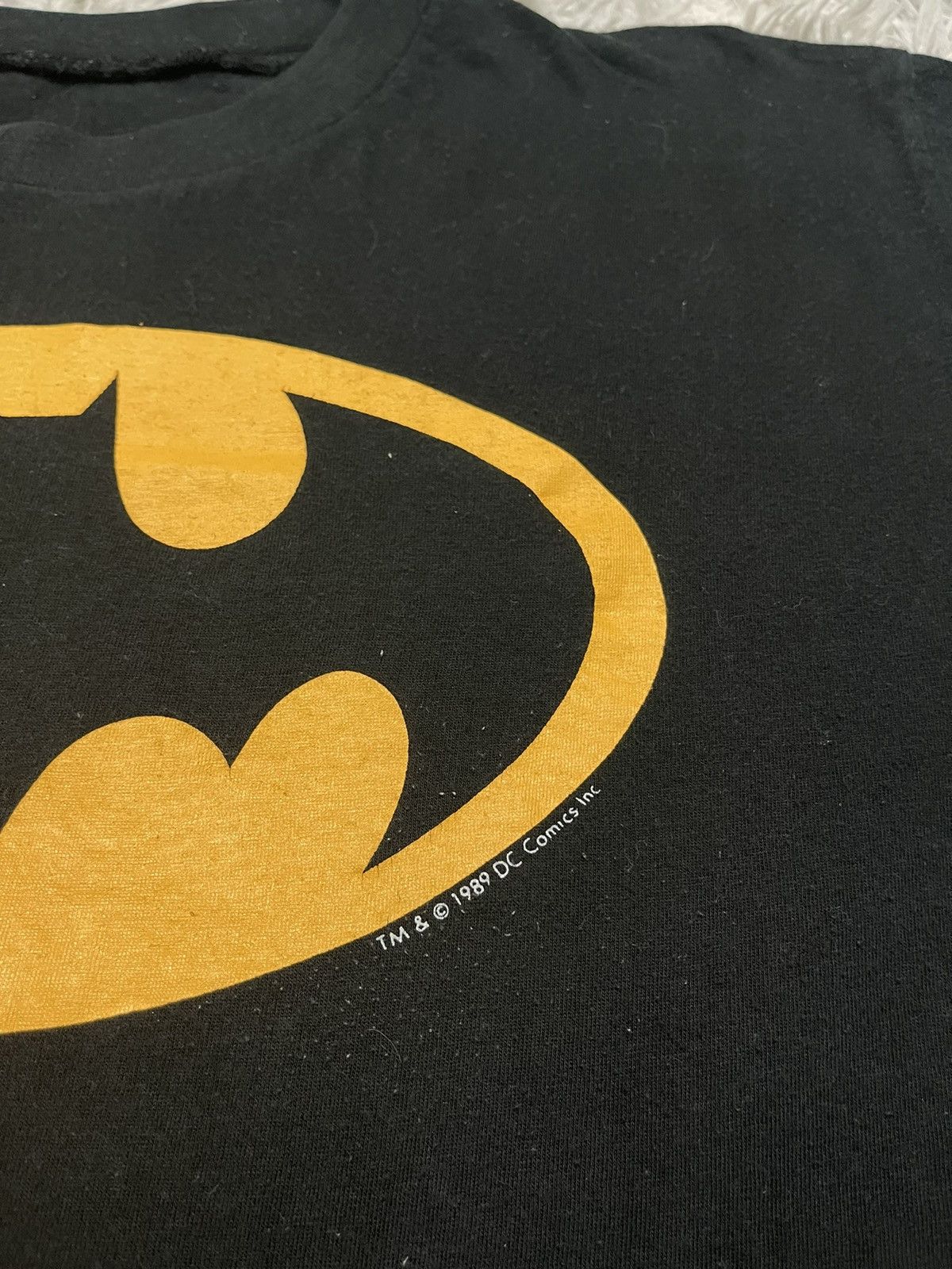DC Comics 1989 BATMAN TSHIRT MADE IN JAPAN NICE DESIGN Size US M / EU 48-50 / 2 - 7 Thumbnail