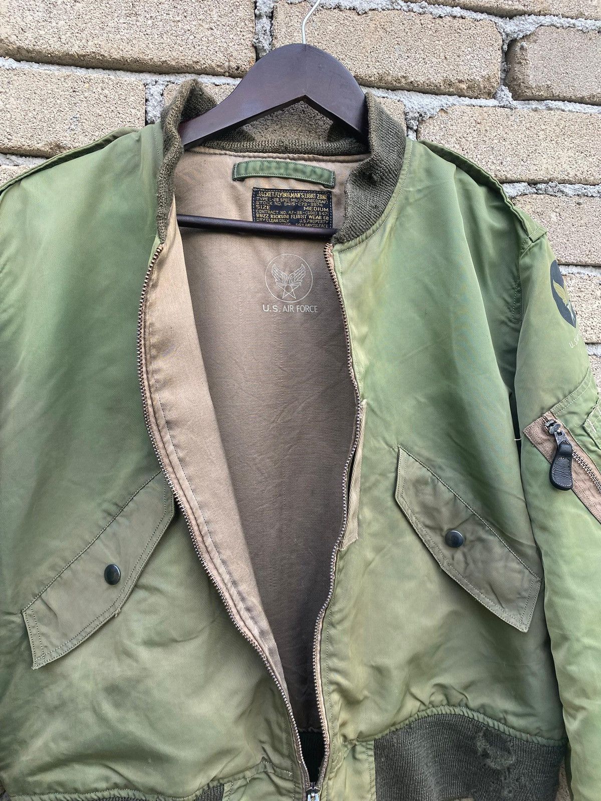 Buzz Rickson's Buzz Rickson's Type L Flight Wear Bomber Jacket Size US M / EU 48-50 / 2 - 10 Thumbnail