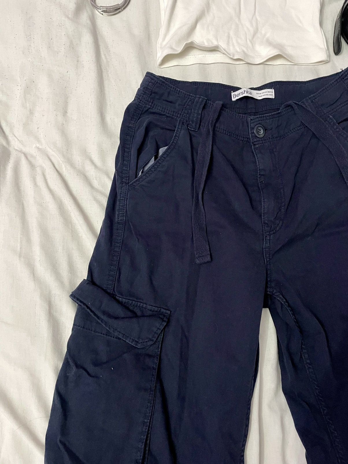 Bershka cargo pants Bershka Size 27" / US 4 / IT 40 - 2 Thumbnail