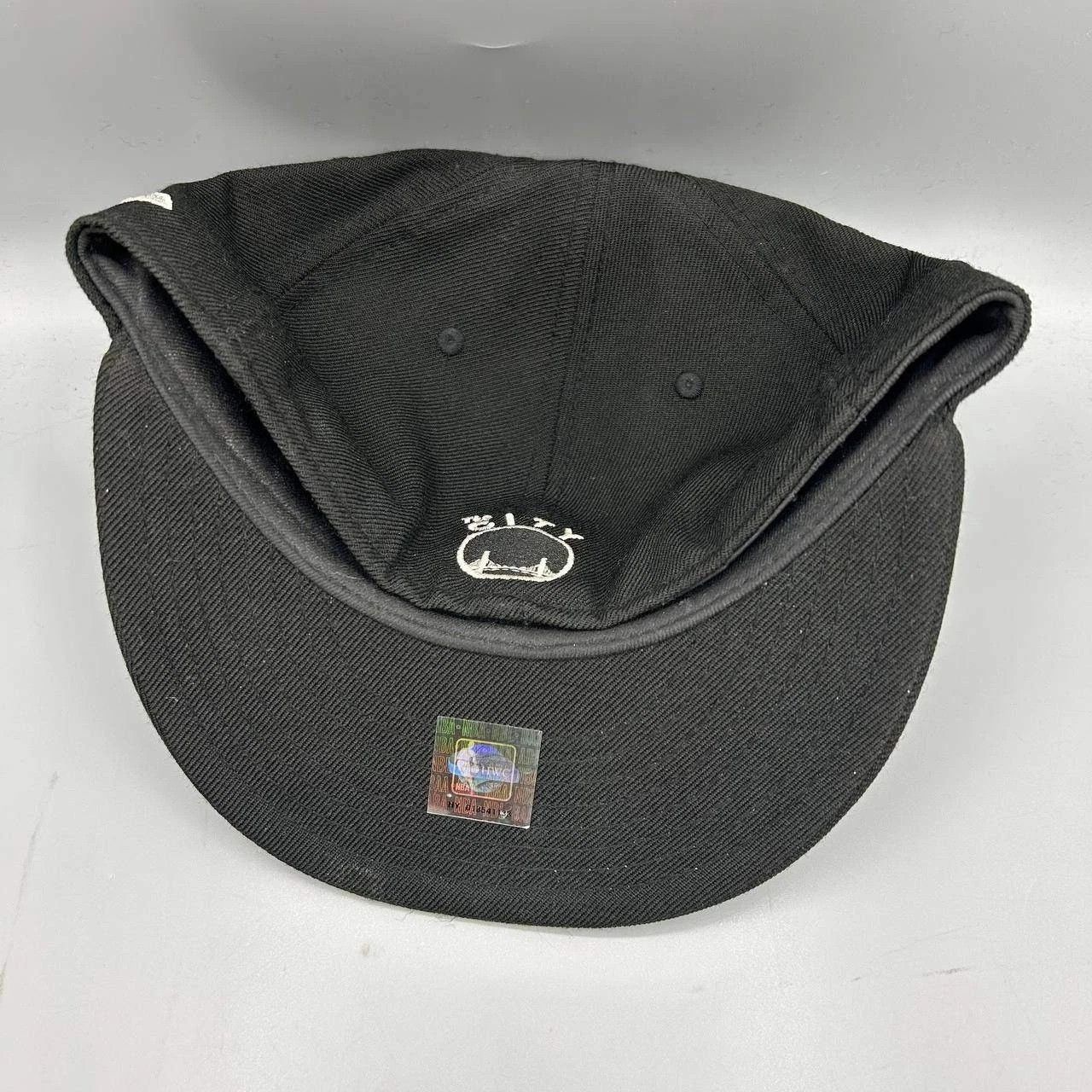 New Era Golden State Warriors GSW Hat Men 7 Black NBA Fitted Wool Size ONE SIZE - 6 Thumbnail