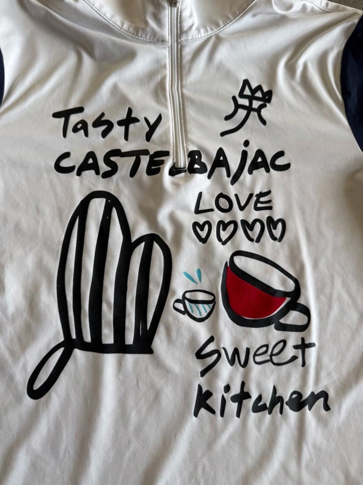 Jean Charles De Castelbajac Castelbajac / Graphic Zip Top / White Navy / Korean Brand Size S / US 4 / IT 40 - 6 Thumbnail