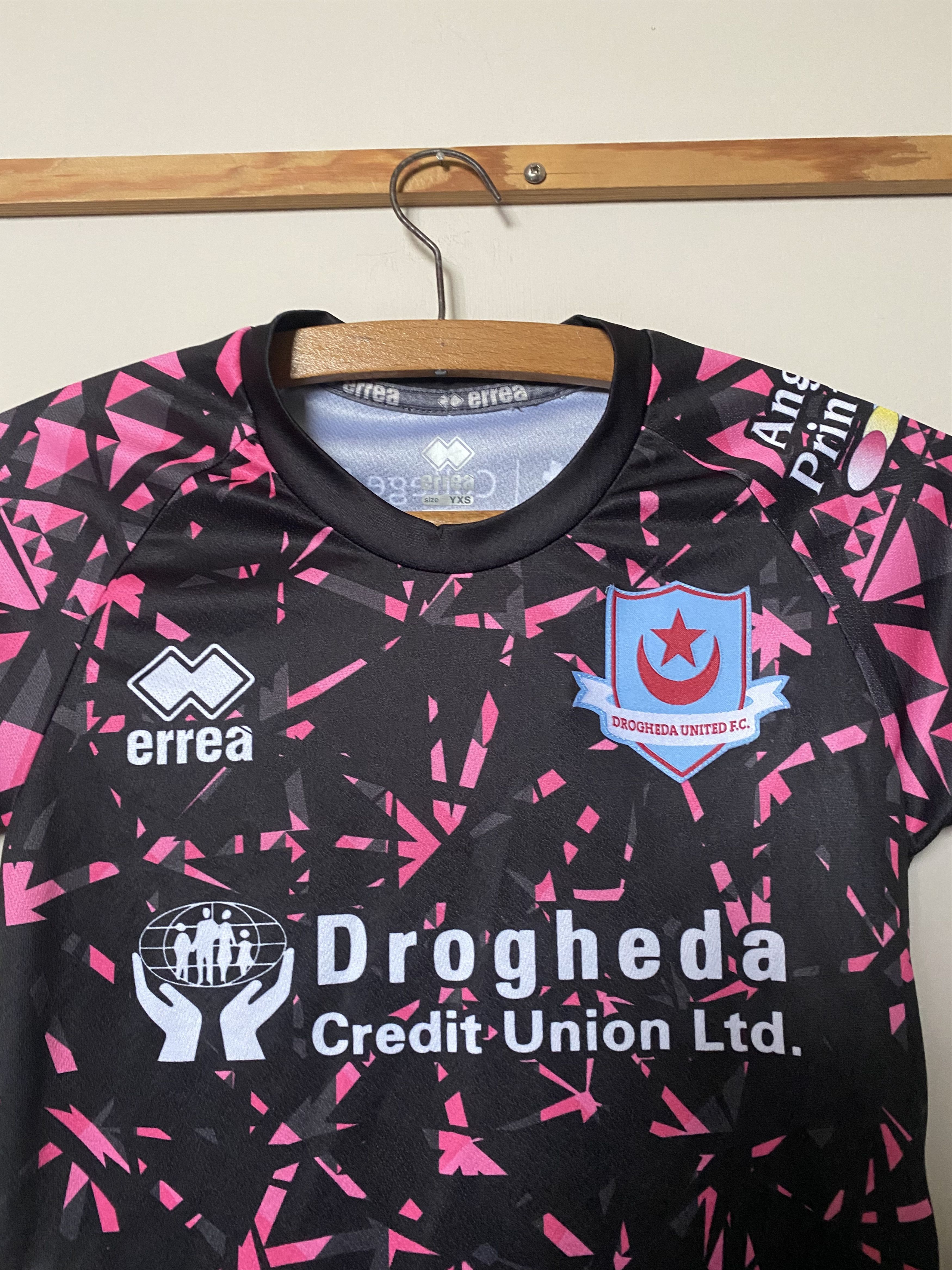 Errea DROGHEDA UNITED F.C. children's - Errea - UNIQUE Size US XXS / EU 40 - 3 Thumbnail