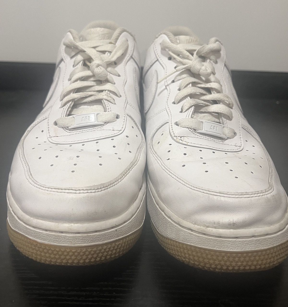Nike SIZE 13 - Nike Air Force 1 Low White Gum Size US 13 / EU 46 - 2 Thumbnail