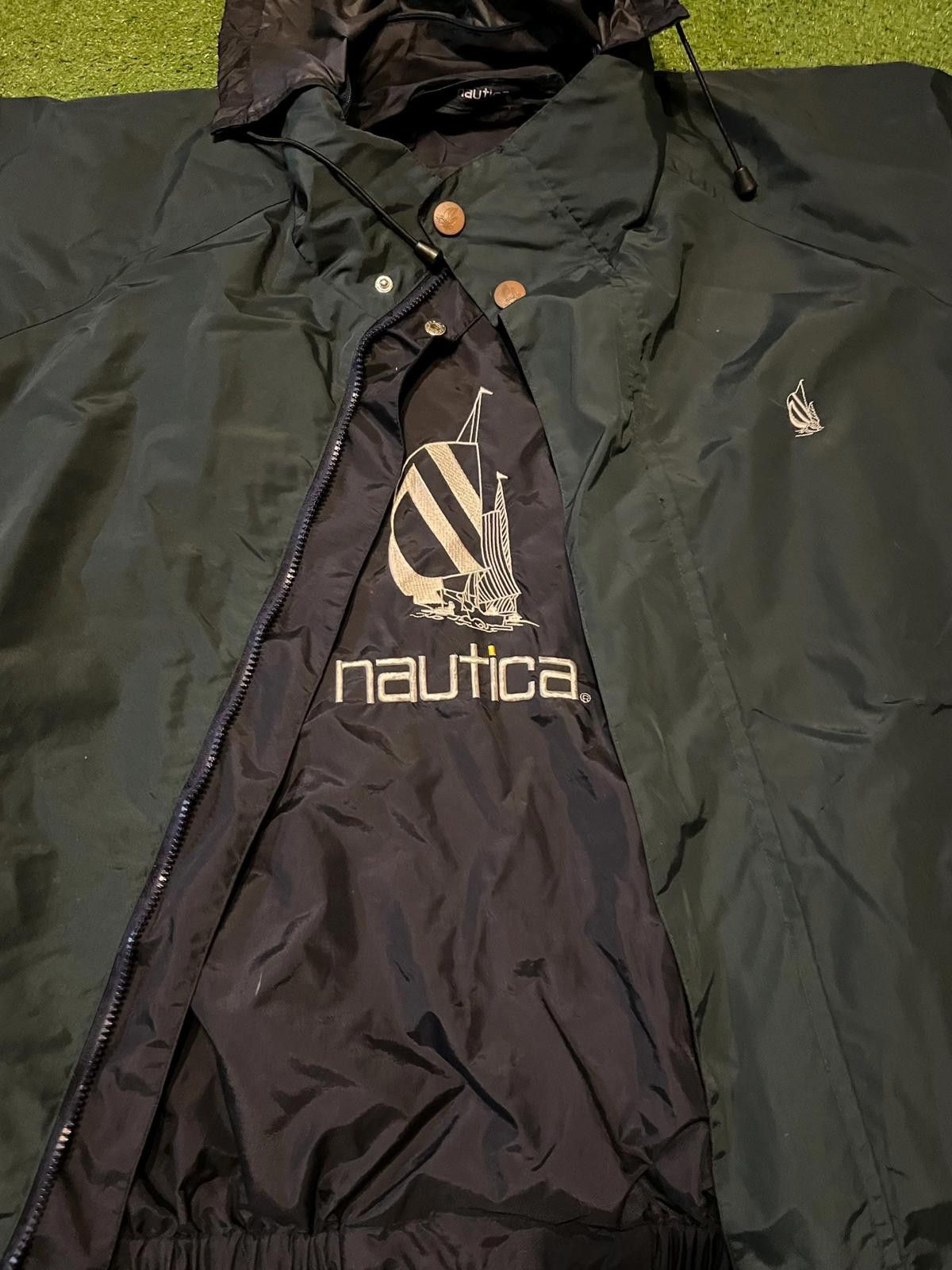 Nautica Nautica Men's Hooded Reversible Windbreaker Jacket Size US M / EU 48-50 / 2 - 6 Thumbnail