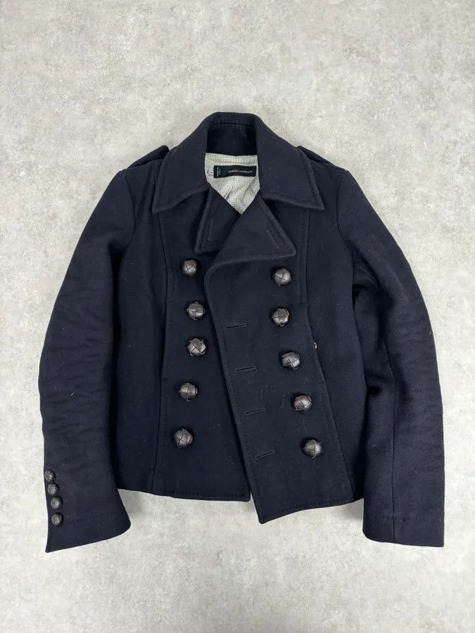 Dsquared2 AW2009 Dsquared2 Dark Classy Caban Wool Coat Size S / US 4 / IT 40 - 9 Thumbnail
