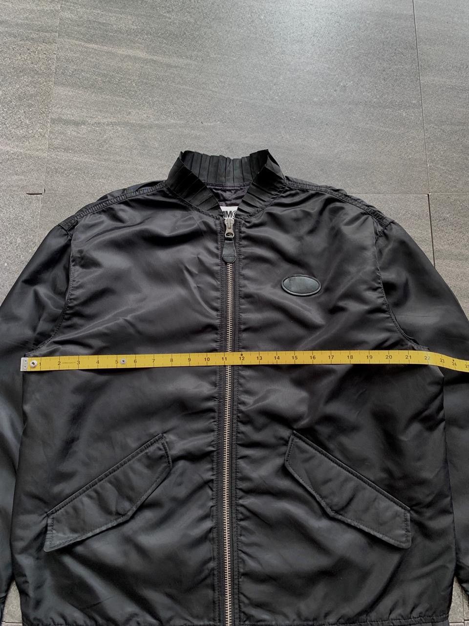 Maison Margiela FREE TAX! MM6 Oversized Pleated Nylon Bomber Jacket Size US M / EU 48-50 / 2 - 16 Thumbnail