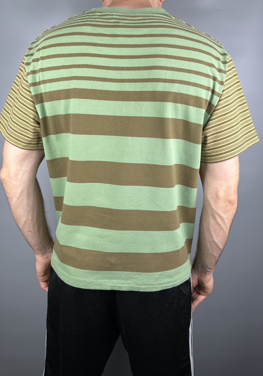 Marni Marni Stripe T Shirt Tee Old Money Luxury Logo Polo Size US M / EU 48-50 / 2 - 4 Thumbnail