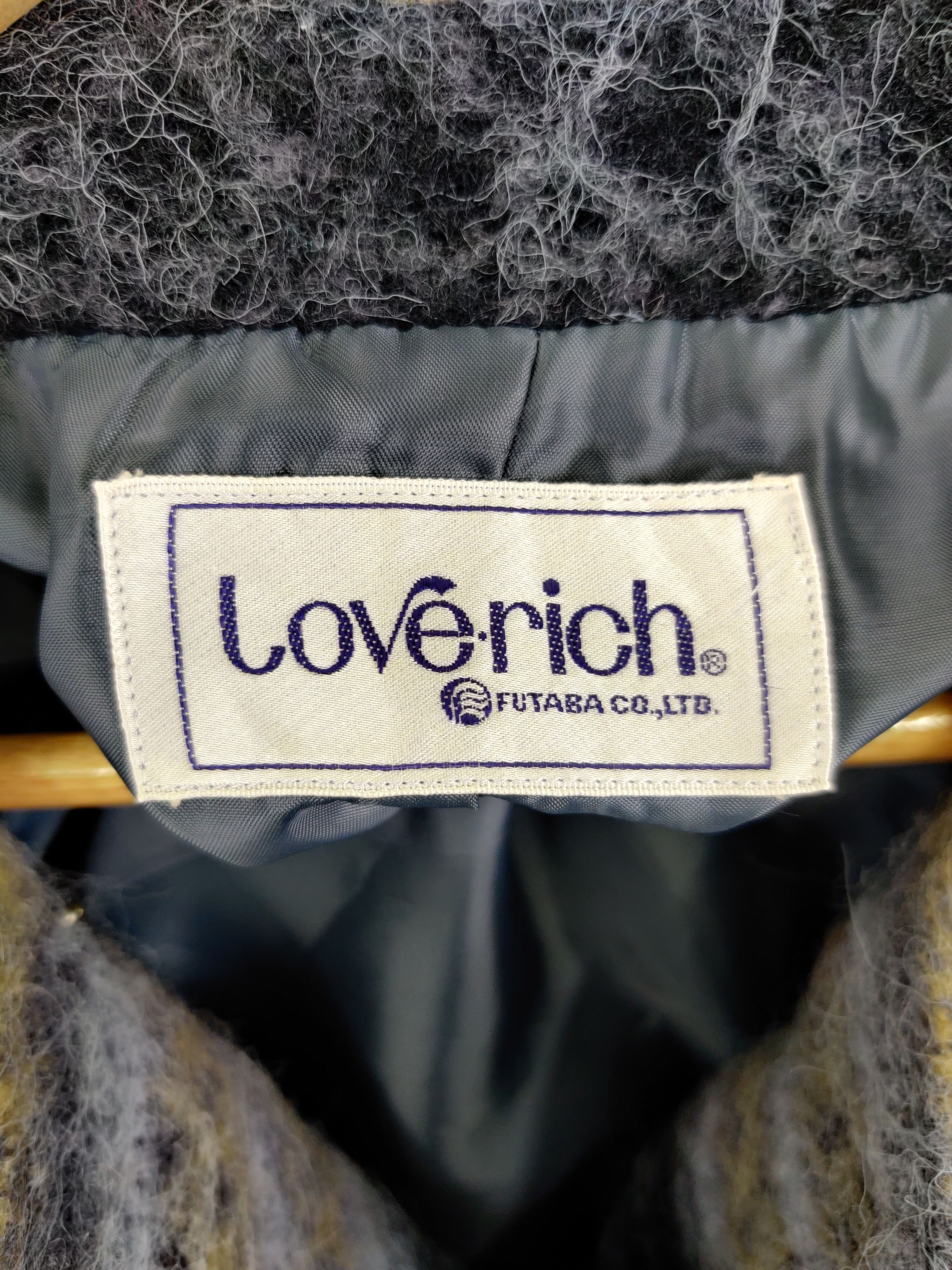 Japanese Brand Love Rich Cardigan Mohair Fair Isle Button Ups Size US M / EU 48-50 / 2 - 9 Thumbnail