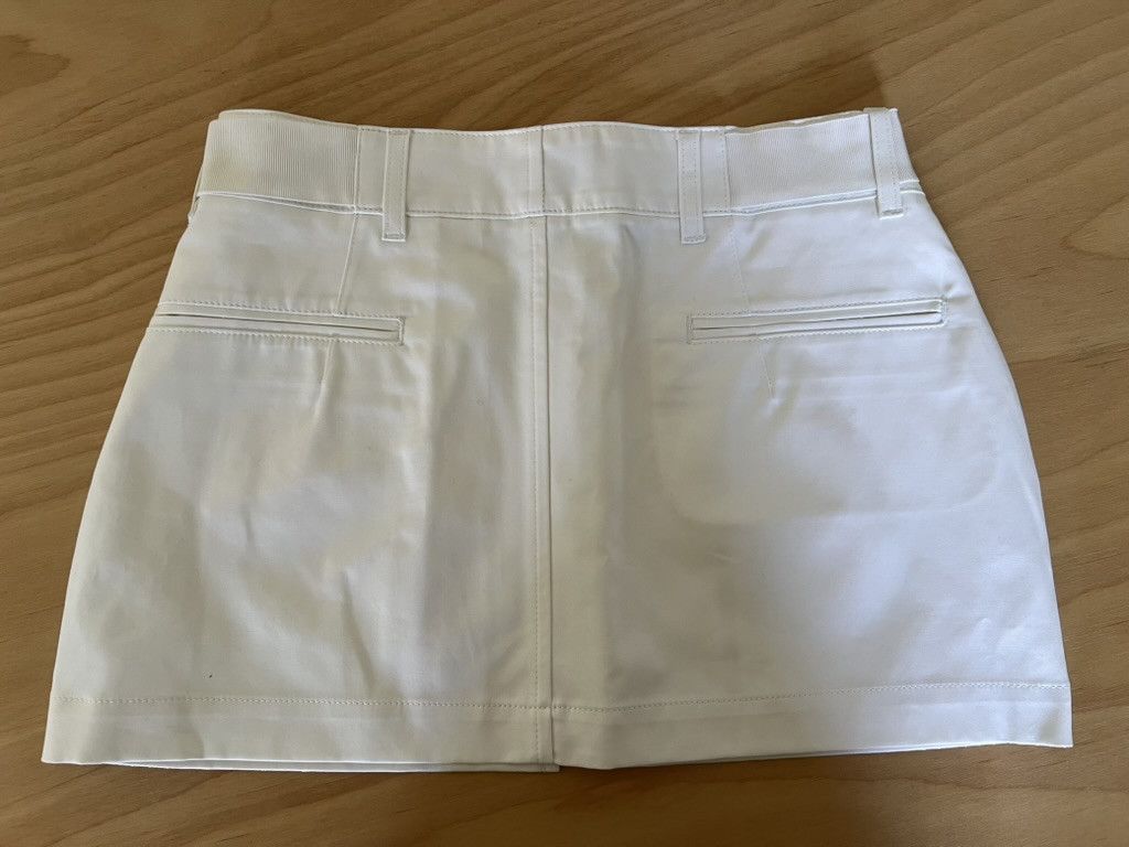 Raf Simons Men's white skirt miniskirt Size US 32 / EU 48 - 5 Thumbnail