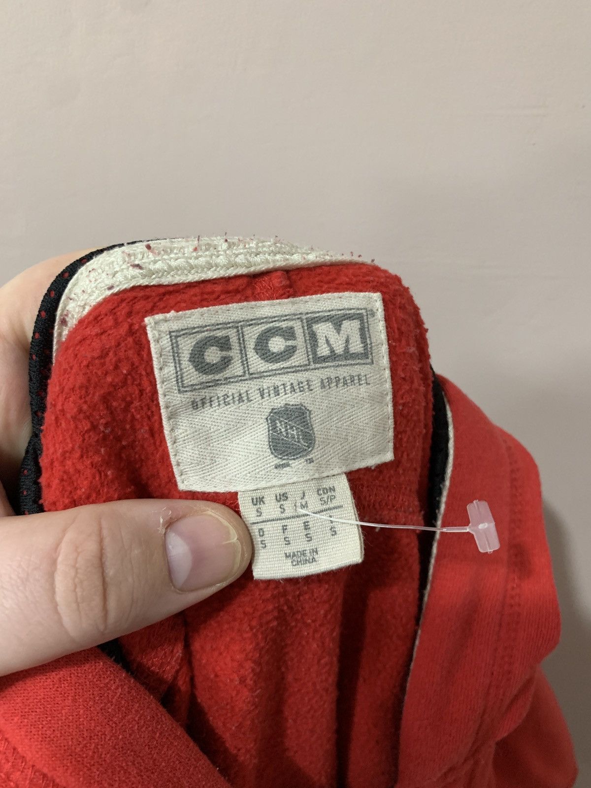 NHL Chicago Blackhawks Vintage Hockey Hoodie Jacket CCM NHL Sz S Size US S / EU 44-46 / 1 - 10 Thumbnail
