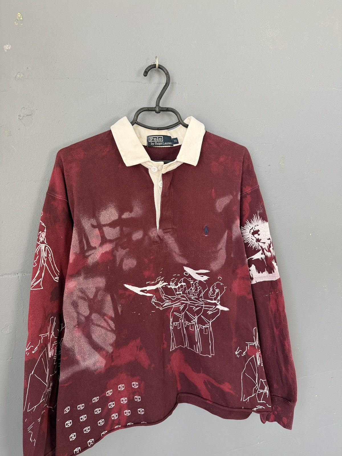Polo Ralph Lauren Polo Ralph Lauren Custom Horse Rugby Polo Size XL Size US XL / EU 56 / 4 - 2 Thumbnail