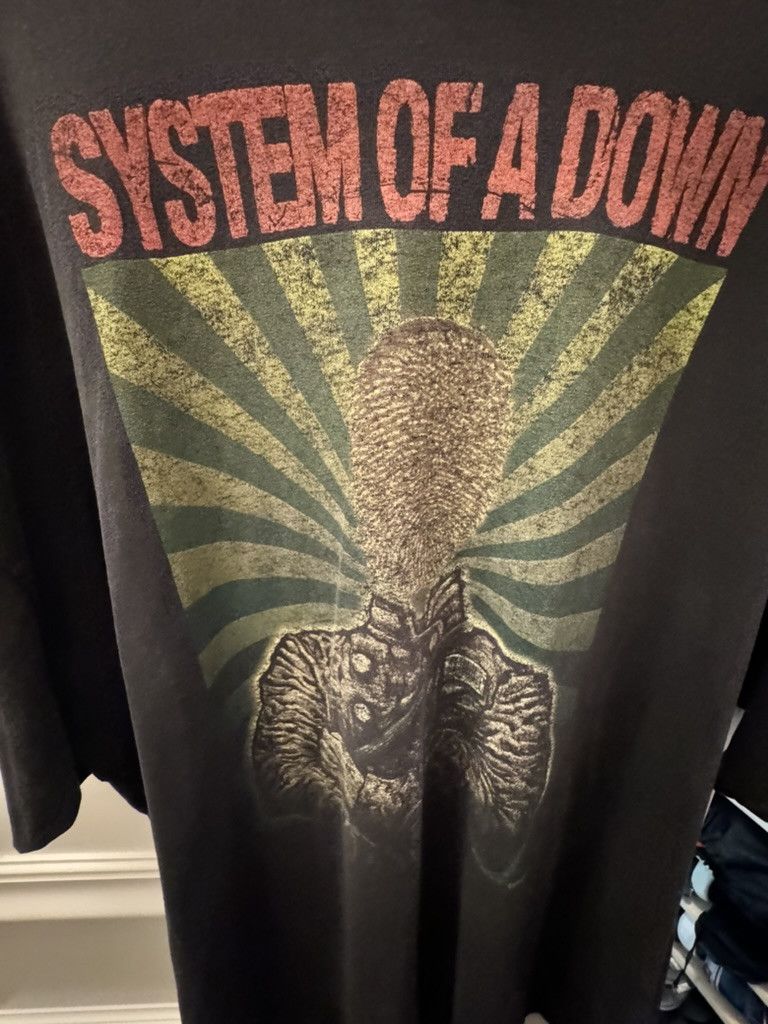 Band Tees × Vintage VINTAGE SYSTEM OF A DOWN SHIRT Size US XXL / EU 58 / 5 - 2 Thumbnail