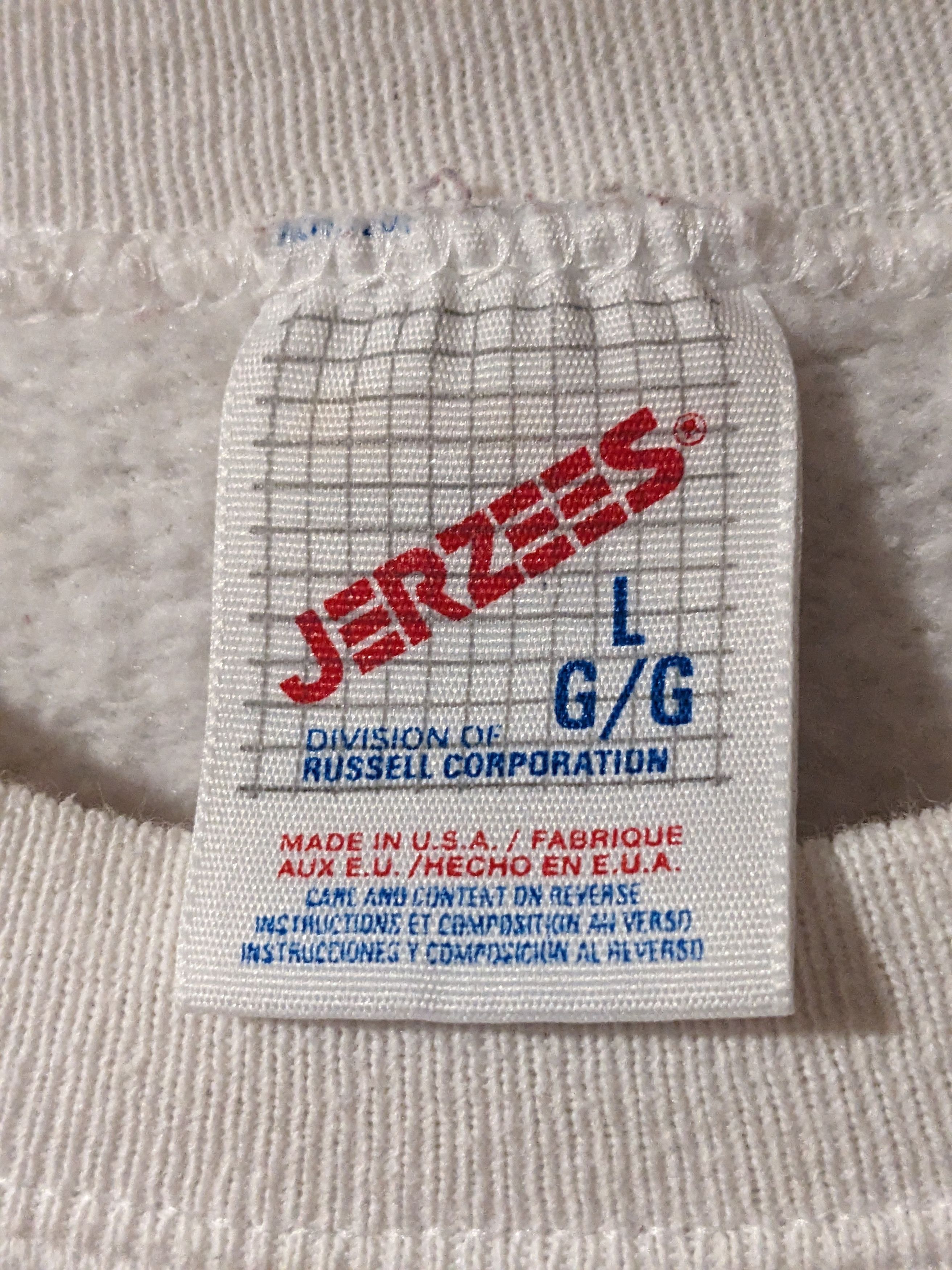 Vintage Vintage 90s Alaska Map Tourist White Large Sweatshirt Size US L / EU 52-54 / 3 - 3 Thumbnail