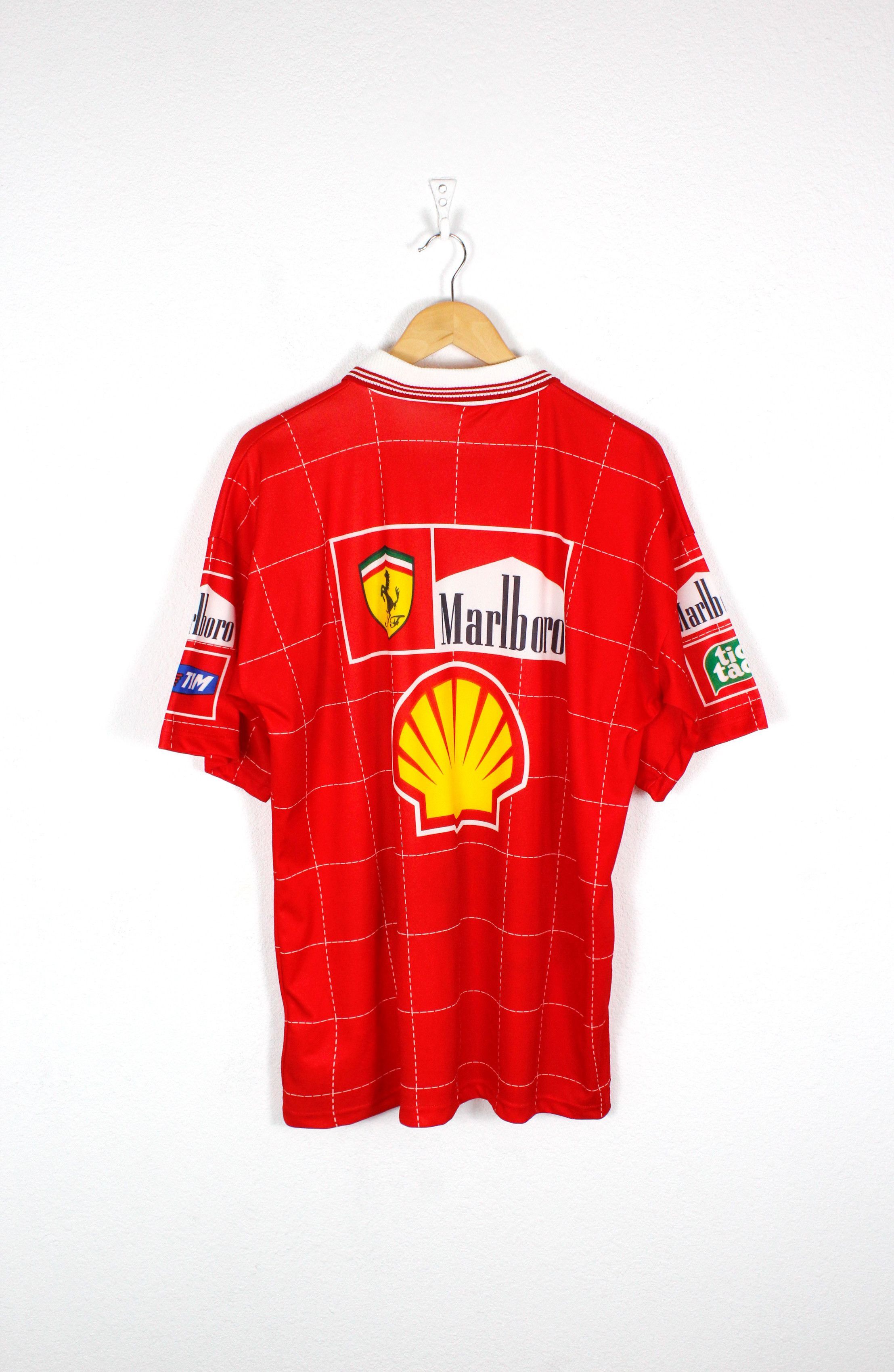 Ferrari Vintage Ferrari Schumacher F1 Racing Jersey Tee T-shirt Size US XXL / EU 58 / 5 - 5 Thumbnail