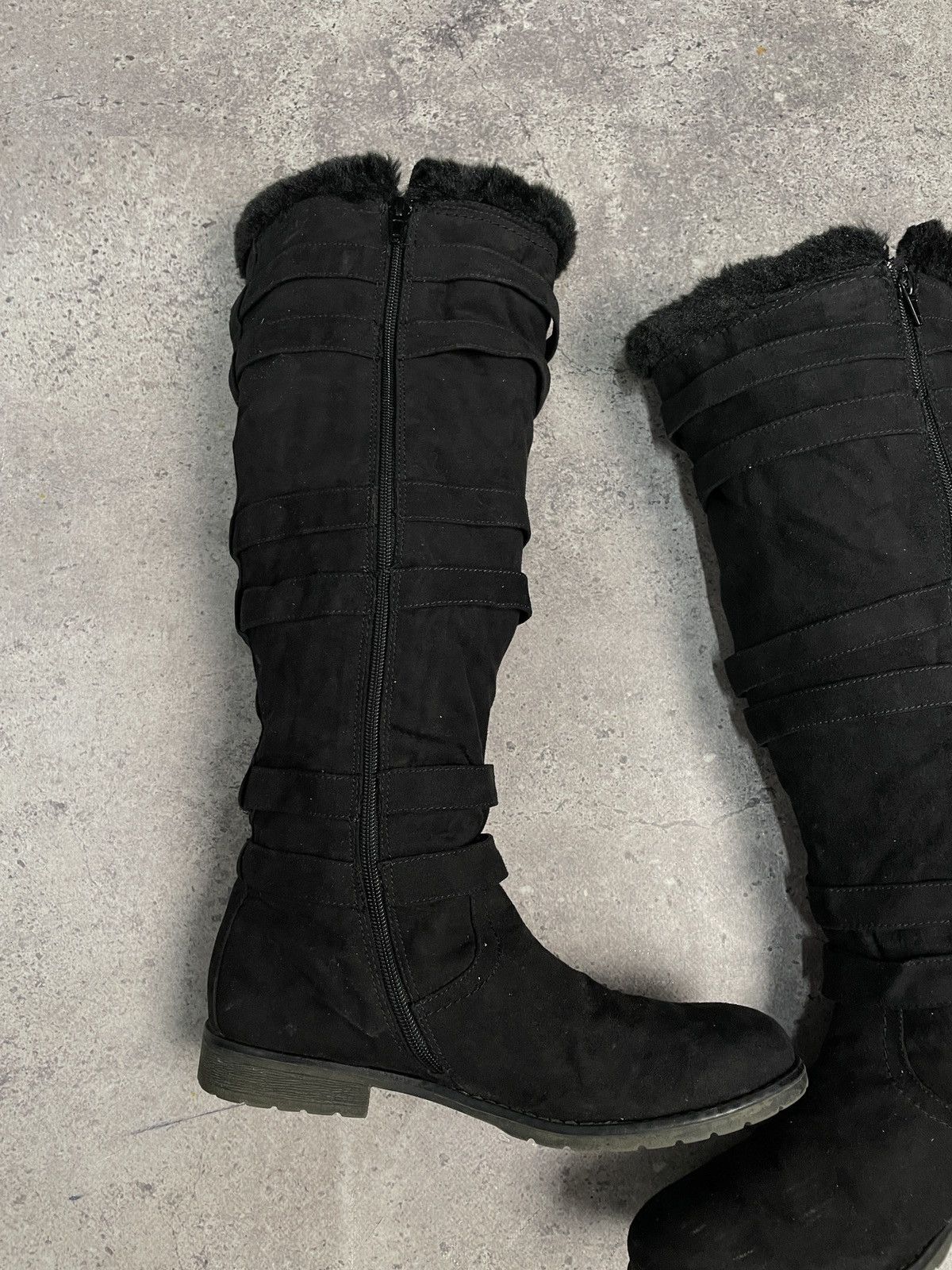 If Six Was Nine Vintage Like Maison Margiela Belted Leather Biker Boots Size US 9 / EU 42 - 9 Thumbnail