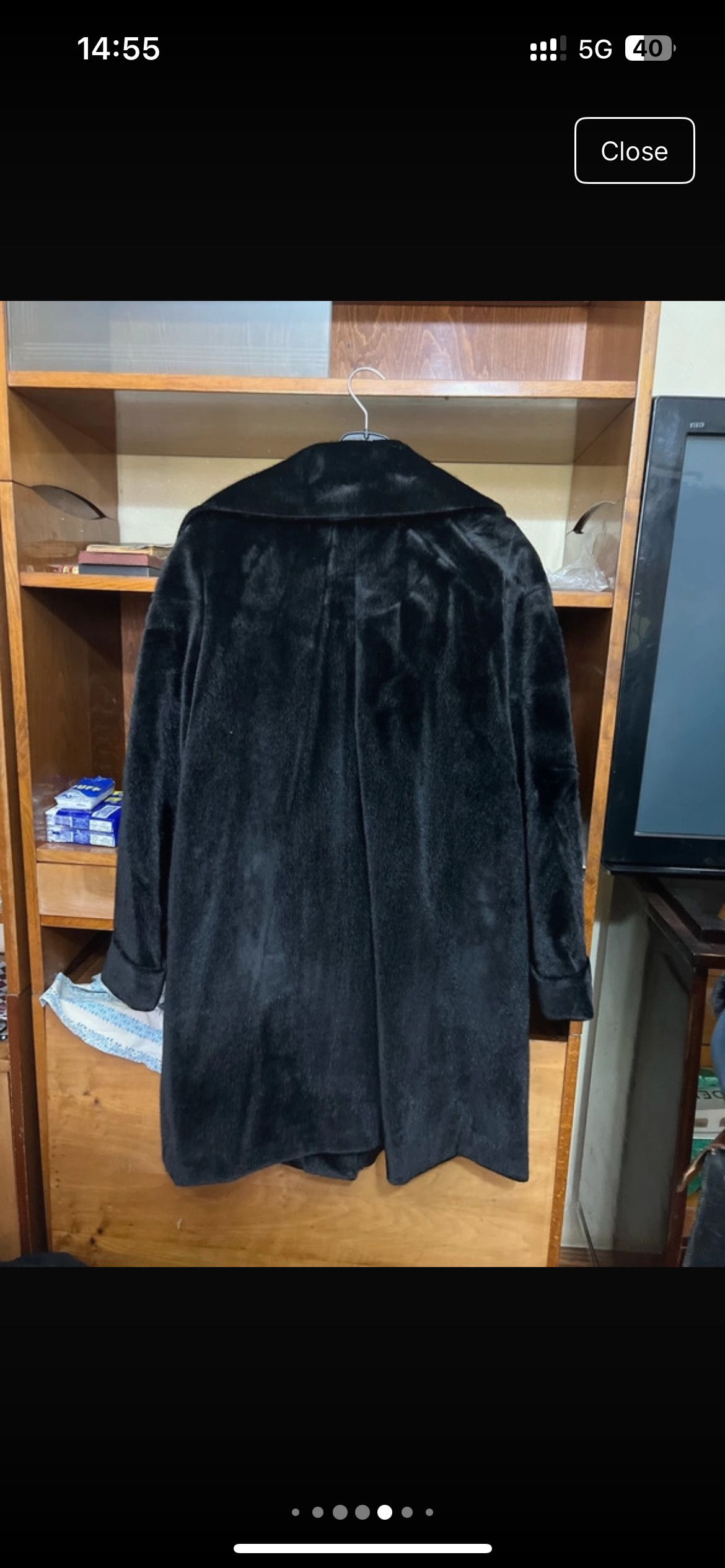Other Luxury Cashmere Blend Winter Coat | Soft Polished Wool Size M / US 6-8 / IT 42-44 - 7 Thumbnail