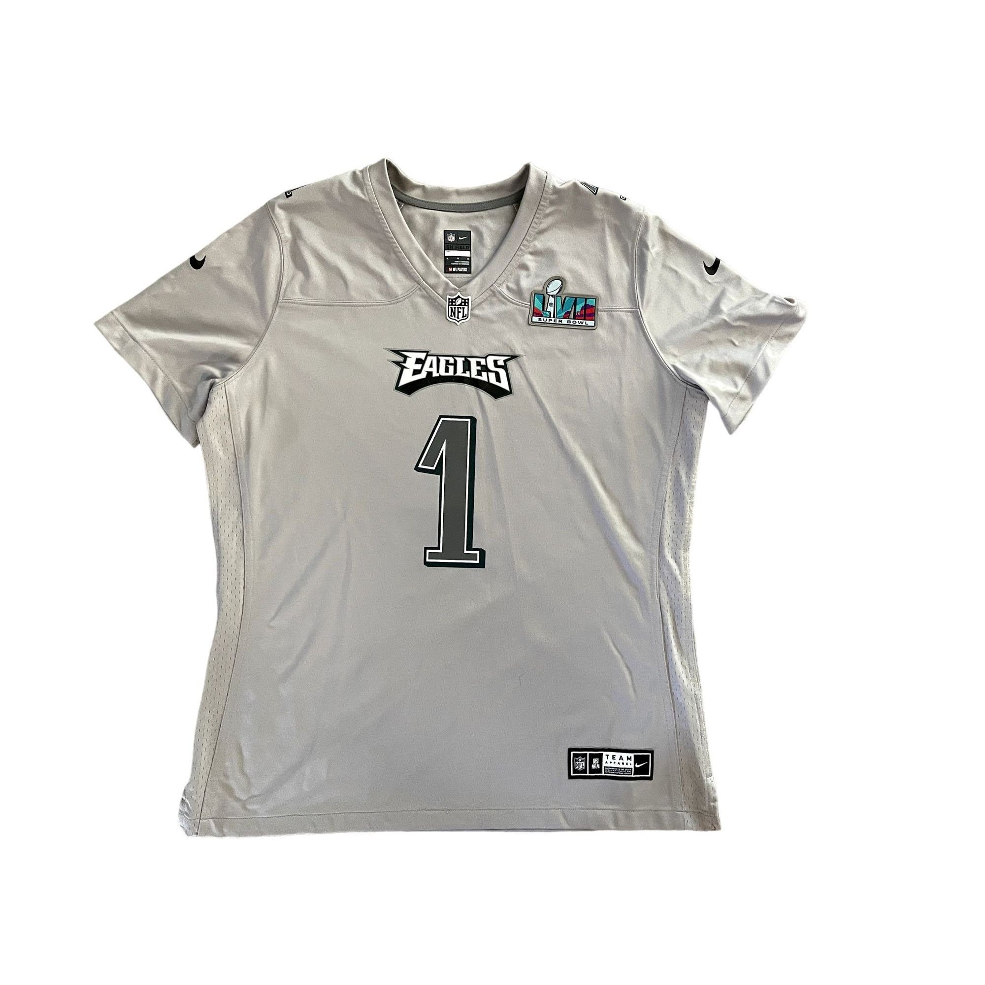 Philadelphia Eagles Jalen Hurts Super Bowl Women's Jersey (XL) Retail $150