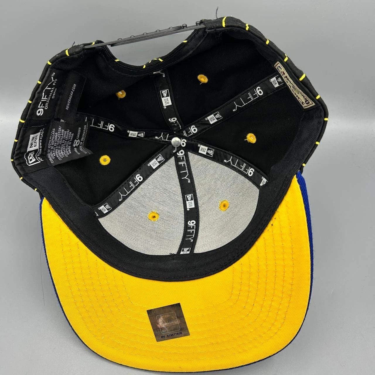 New Era Golden State Warriors GSW Hat Men Pinstripes SnapBack Cotton Size ONE SIZE - 2 Thumbnail