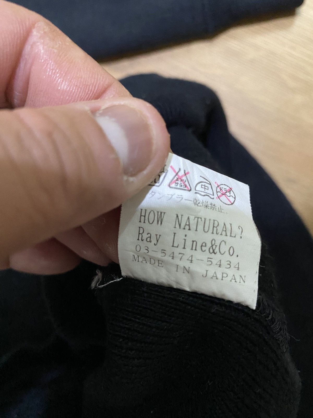 Japanese Brand How Natural? Ray Line & Co. Hoodie Size US M / EU 48-50 / 2 - 7 Thumbnail