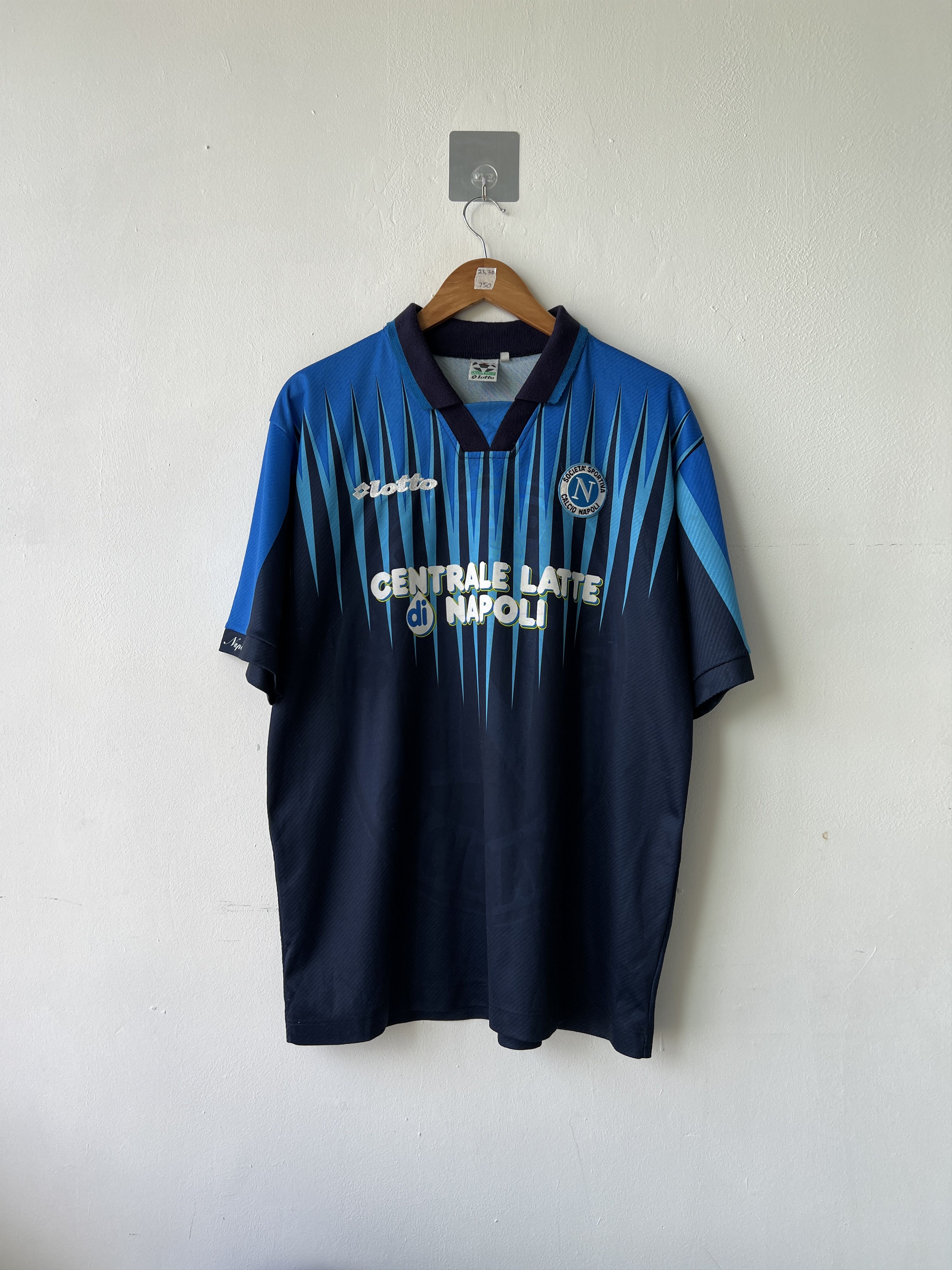 Lotto Sport (XL) Napoli 1996-97 Third Kit Size US XL / EU 56 / 4 - 1 Thumbnail