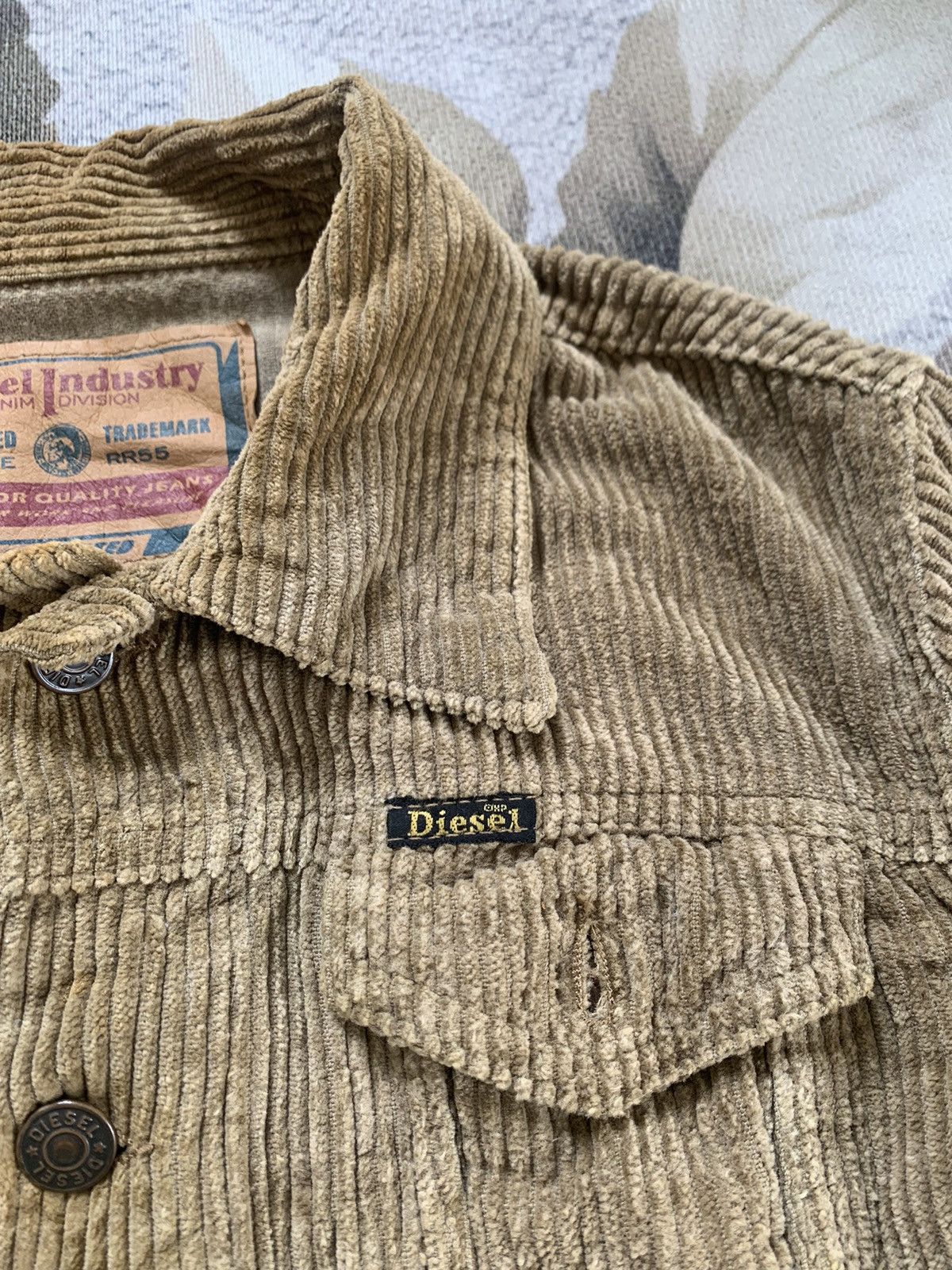 Diesel Diesel Industry Corduroy Crop Style Jacket Made in Italy Size US S / EU 44-46 / 1 - 5 Thumbnail
