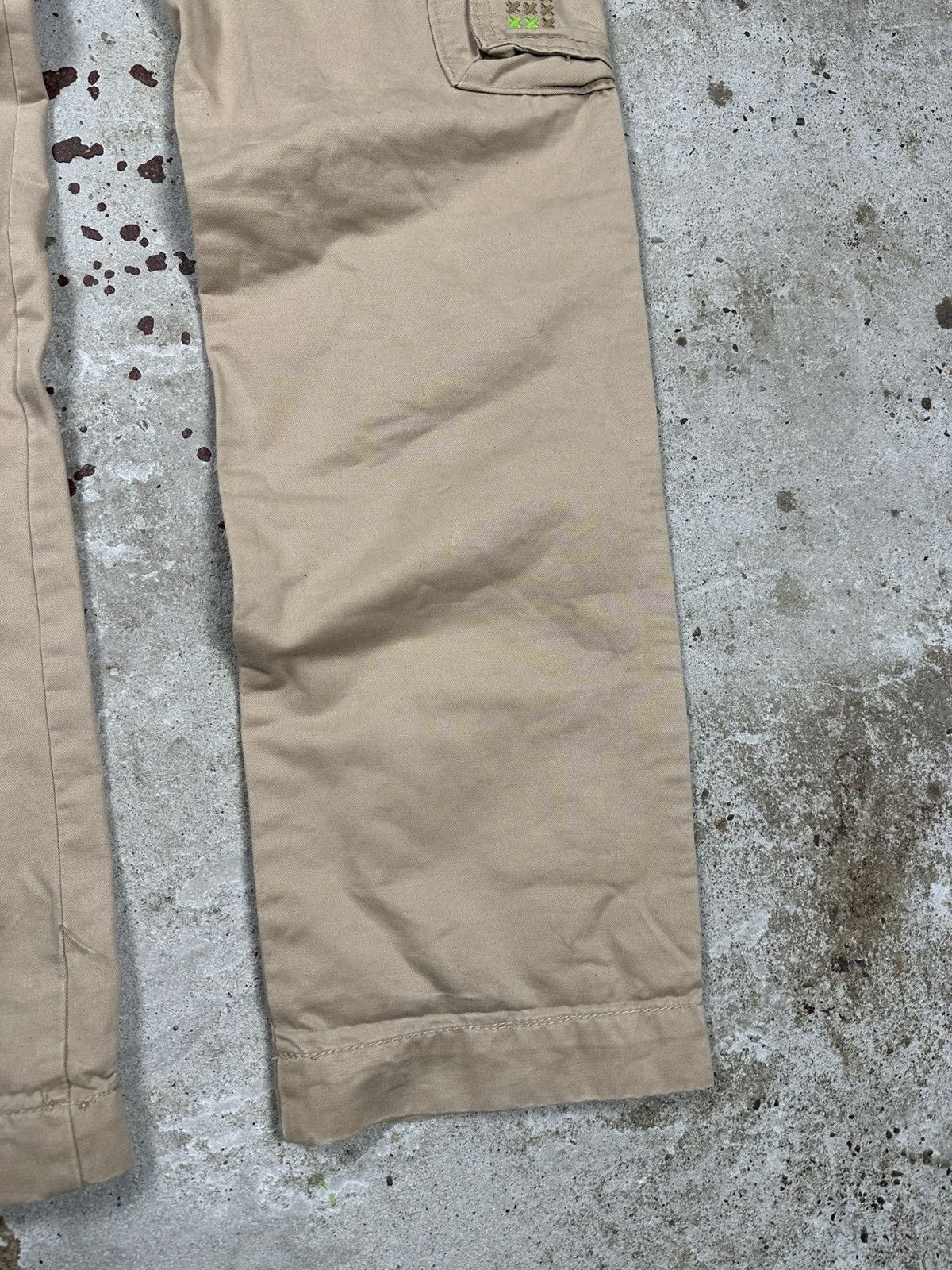 Ecko Unltd. × Vintage Vintage Y2K Ecko Unltd Function Beige Cargo Baggy Pants Size US 32 / EU 48 - 9 Thumbnail
