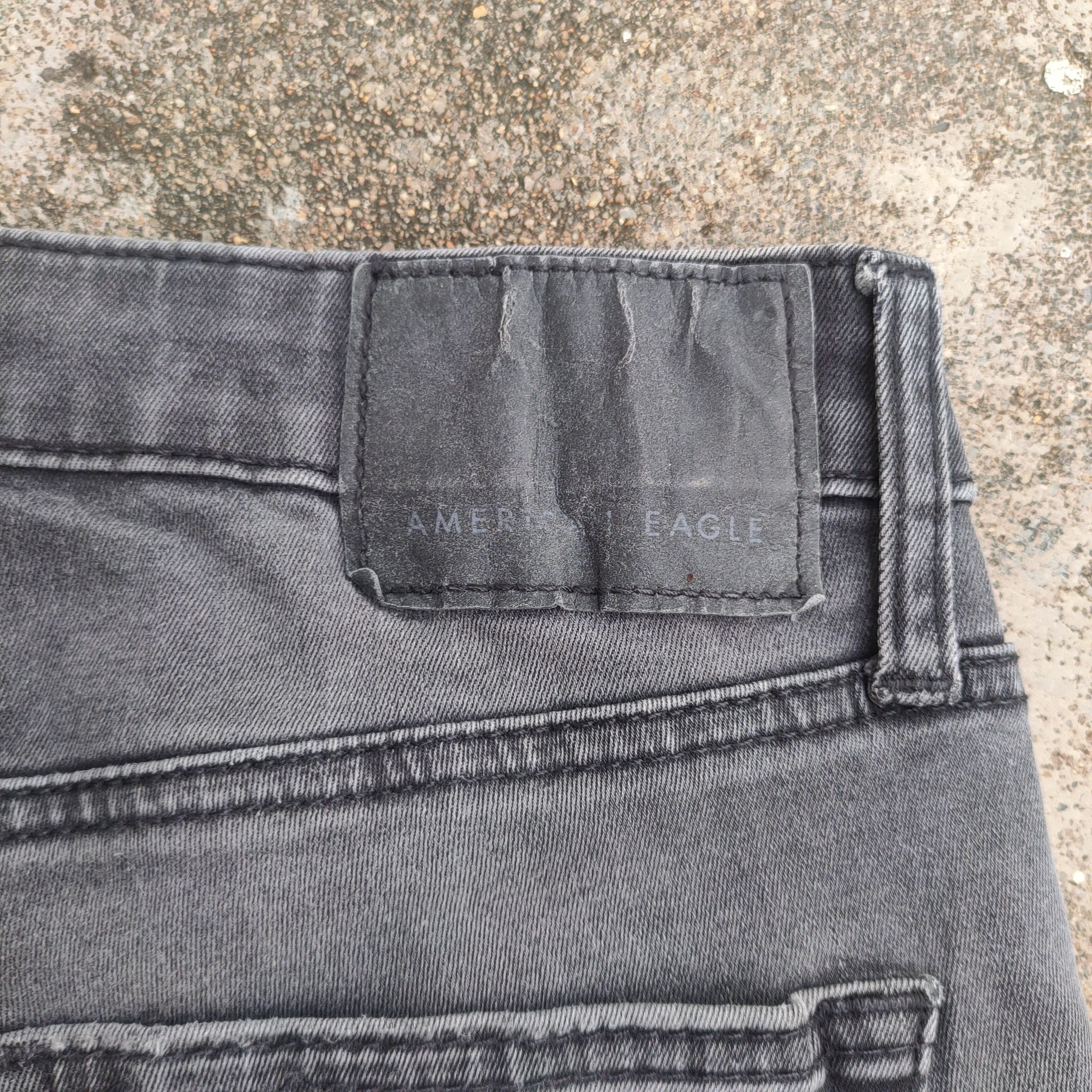 Japanese Brand × Jean × Vintage VINTAGE JAPANESE SKINNY FADED DISTRESSED JEANS DENIM PANTS Size US 29 - 10 Thumbnail