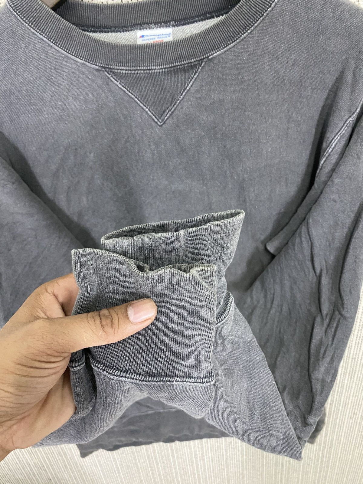 Champion × Vintage Champion y2k reverse weave sweatshirt crewneck sunfaded Size US XL / EU 56 / 4 - 5 Thumbnail