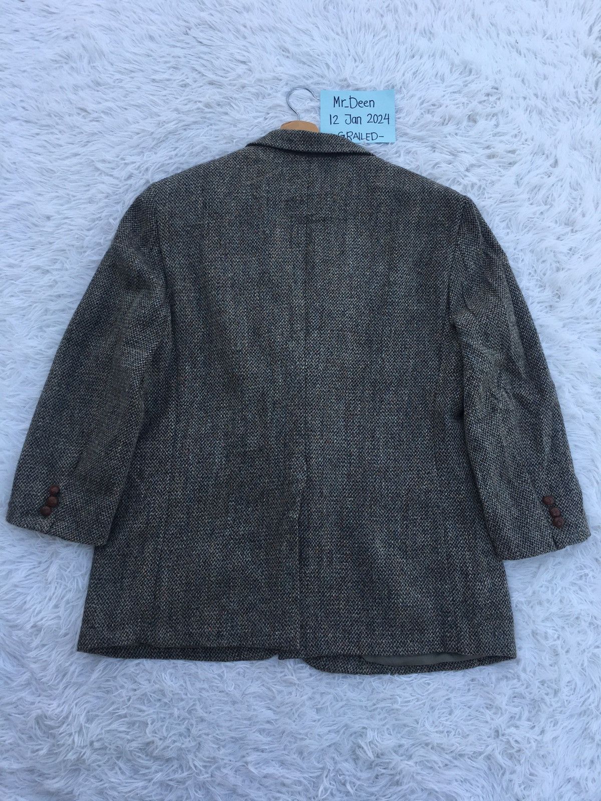 Harris Tweed Rare Vintage Harris Tweed Wool Blazer Size 36S - 14 Thumbnail