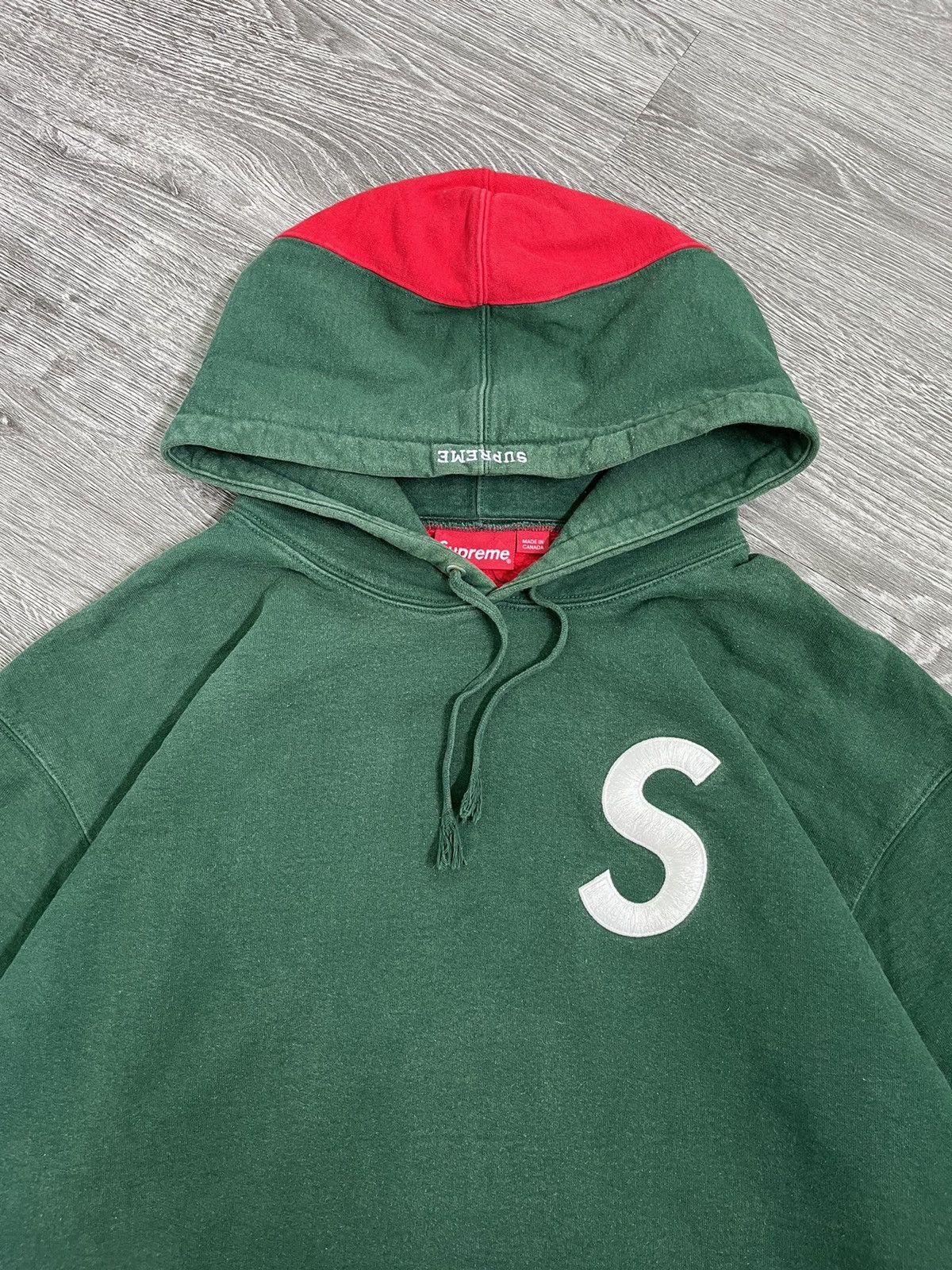 Supreme Supreme S Logo Split Hooded Sweatshirt F/W2021 Size US XL / EU 56 / 4 - 2 Thumbnail